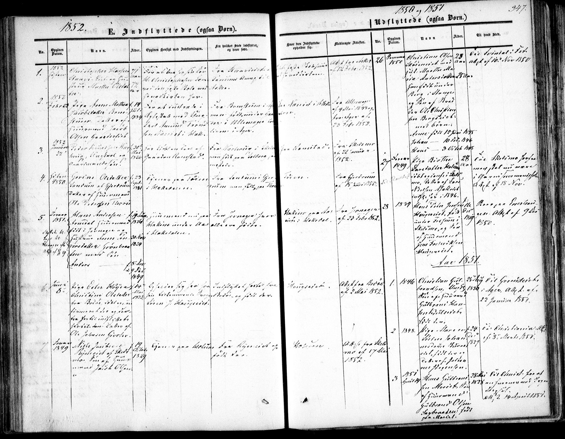 Nittedal prestekontor Kirkebøker, SAO/A-10365a/F/Fa/L0005: Parish register (official) no. I 5, 1850-1862, p. 347