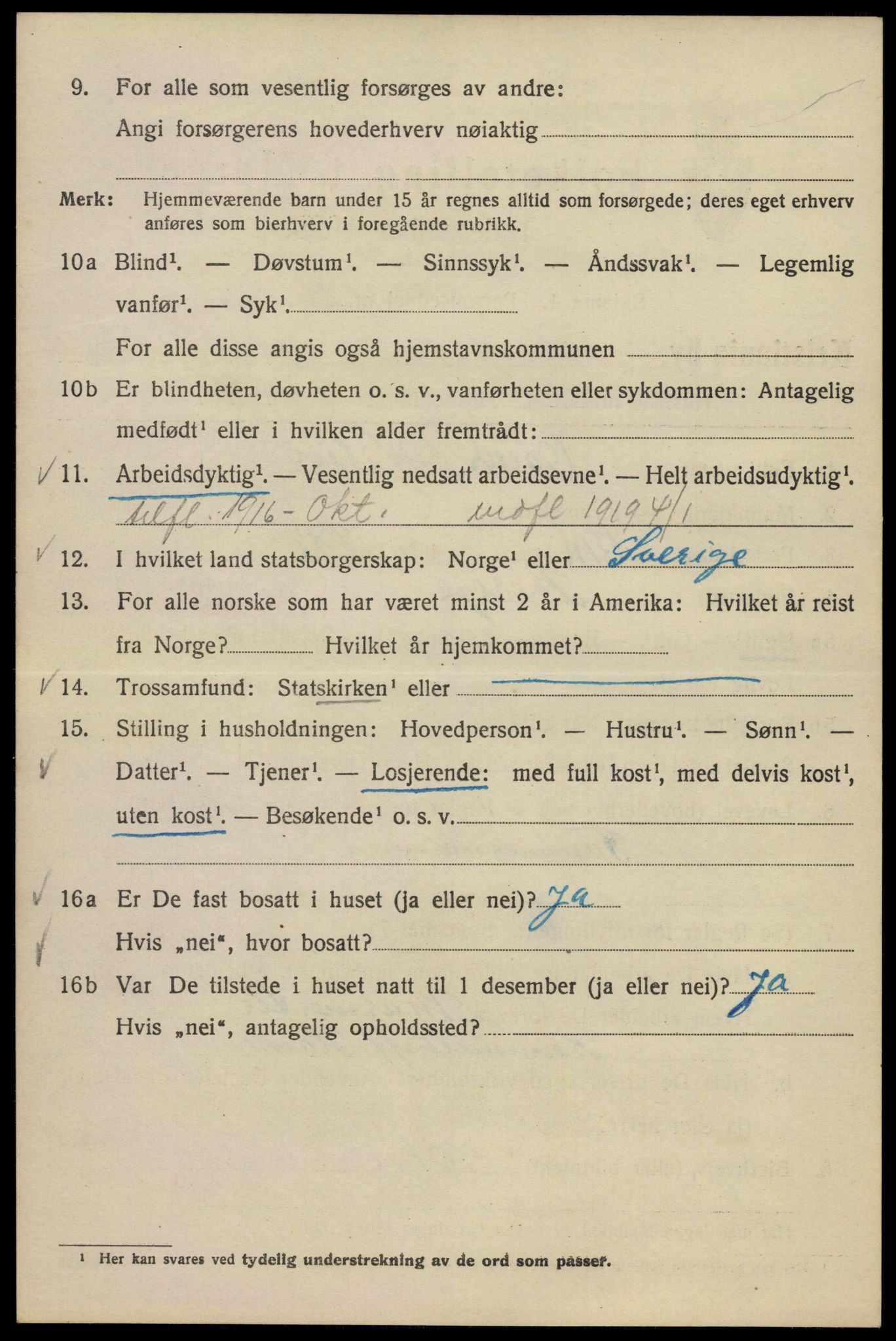 SAO, 1920 census for Kristiania, 1920, p. 181804