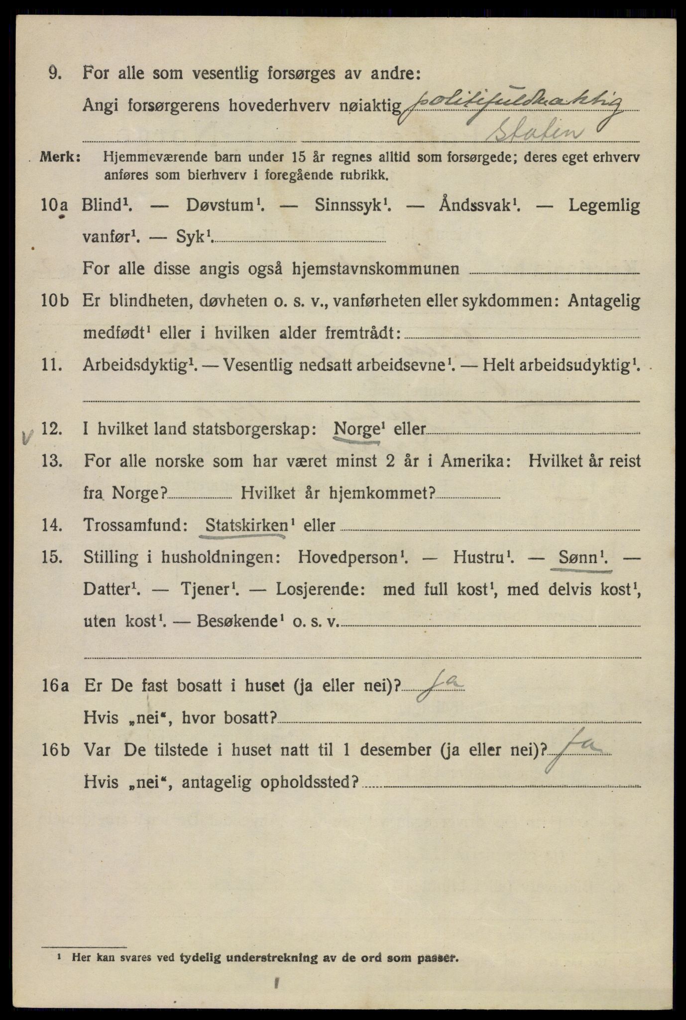 SAO, 1920 census for Kristiania, 1920, p. 180256