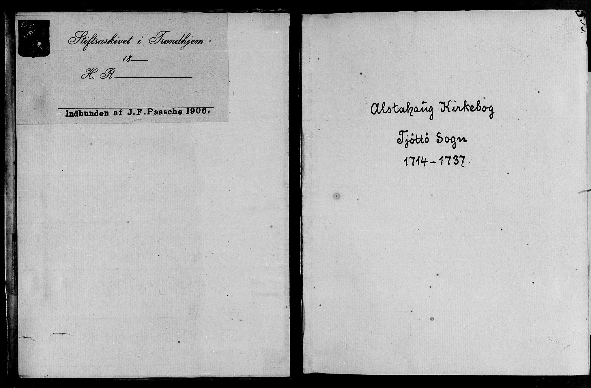 Ministerialprotokoller, klokkerbøker og fødselsregistre - Nordland, SAT/A-1459/817/L0259: Parish register (official) no. 817A01, 1714-1737