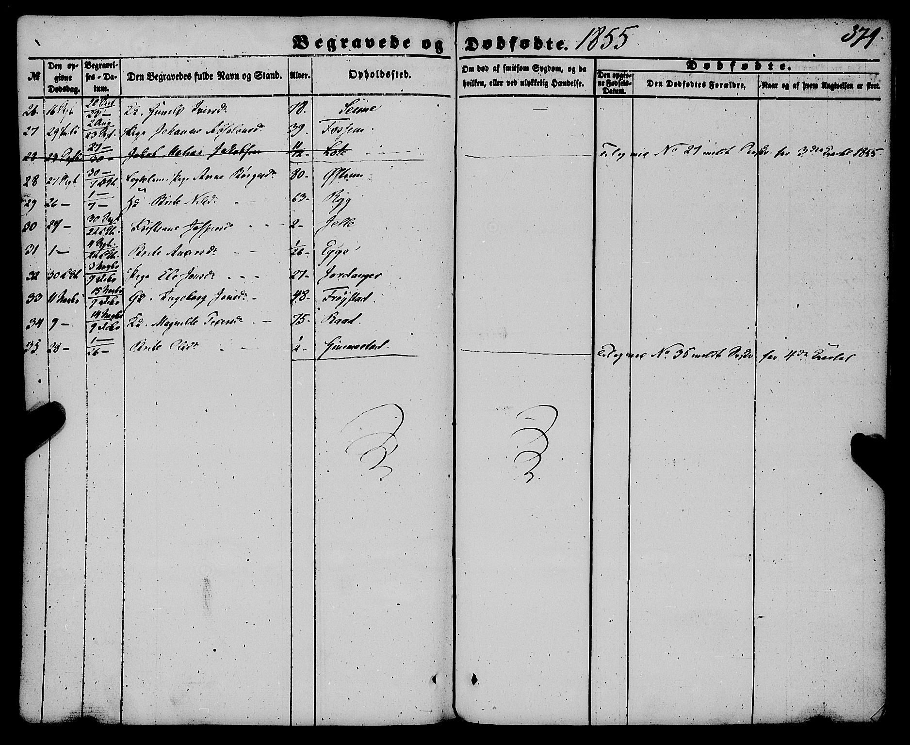 Gloppen sokneprestembete, AV/SAB-A-80101/H/Haa/Haaa/L0009: Parish register (official) no. A 9, 1855-1870, p. 379