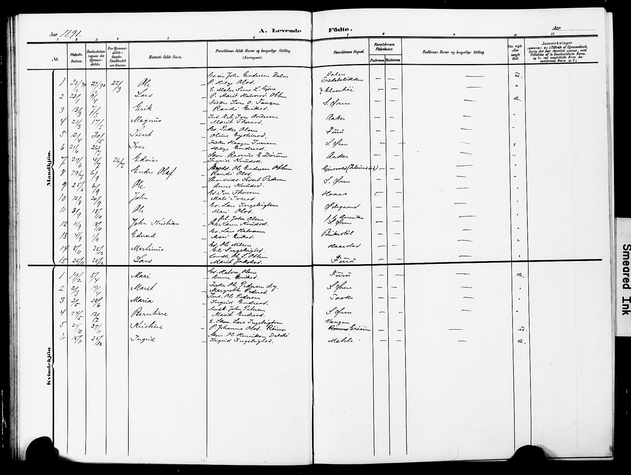 Ministerialprotokoller, klokkerbøker og fødselsregistre - Møre og Romsdal, AV/SAT-A-1454/590/L1017: Parish register (copy) no. 590C02, 1869-1931