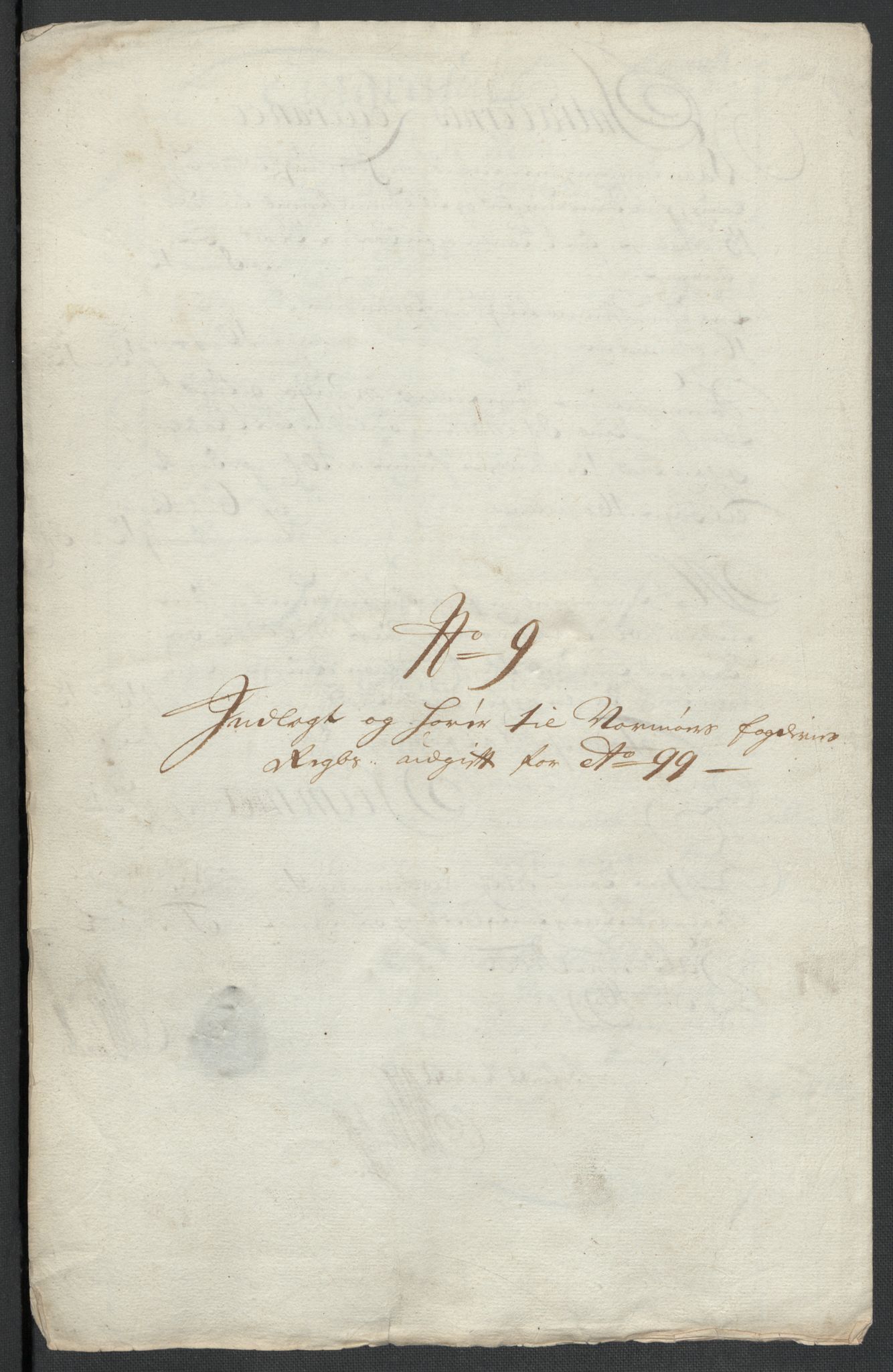 Rentekammeret inntil 1814, Reviderte regnskaper, Fogderegnskap, AV/RA-EA-4092/R56/L3738: Fogderegnskap Nordmøre, 1699, p. 146