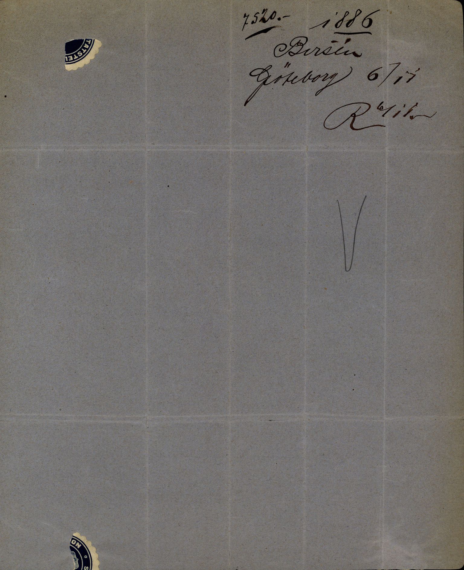 Pa 63 - Østlandske skibsassuranceforening, VEMU/A-1079/G/Ga/L0019/0004: Havaridokumenter / Unita, L'Union, Lympha, Medbør, Kommandør, Svend Foyn, 1886, p. 18