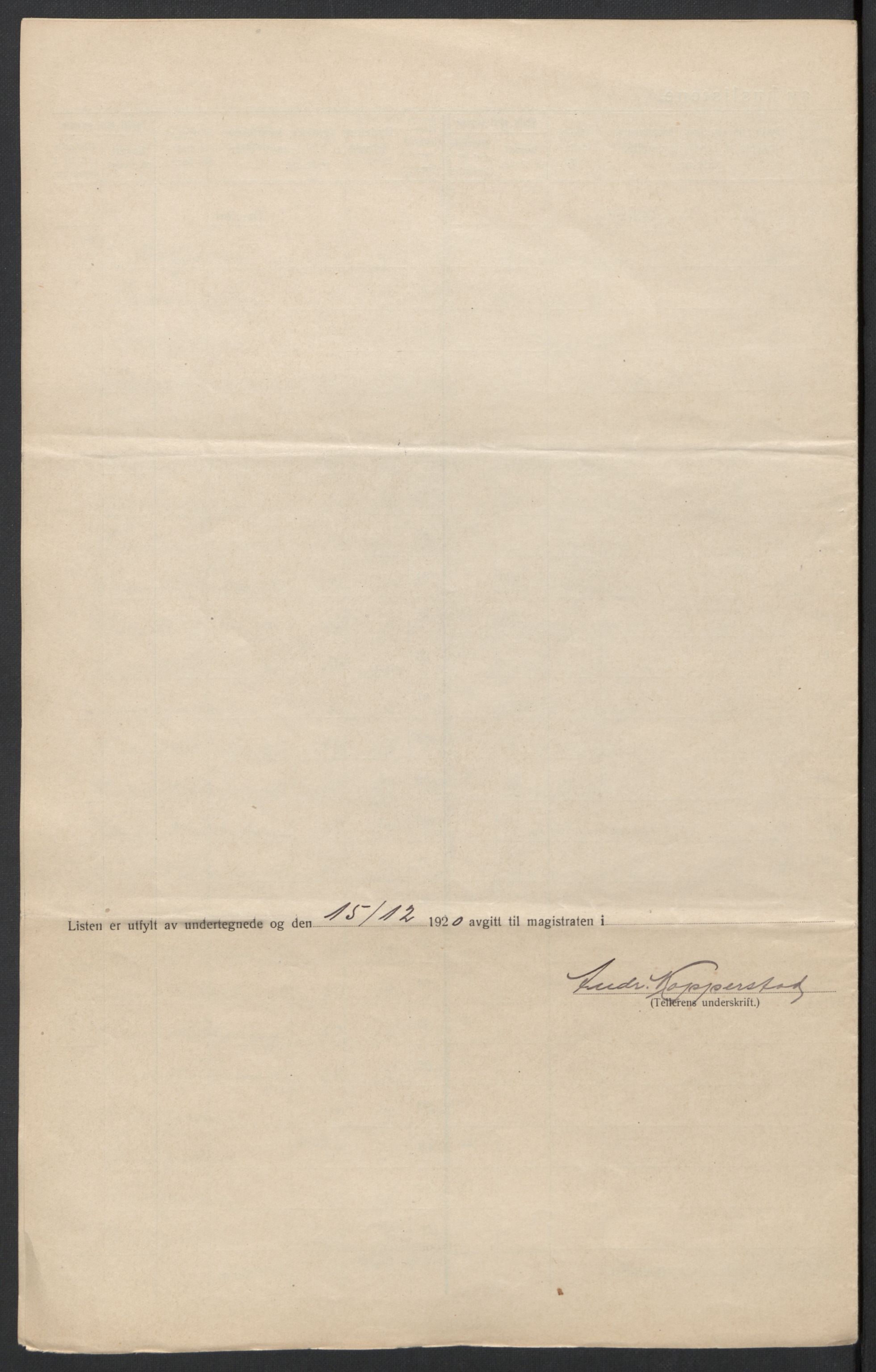 SAT, 1920 census for Ålesund, 1920, p. 23