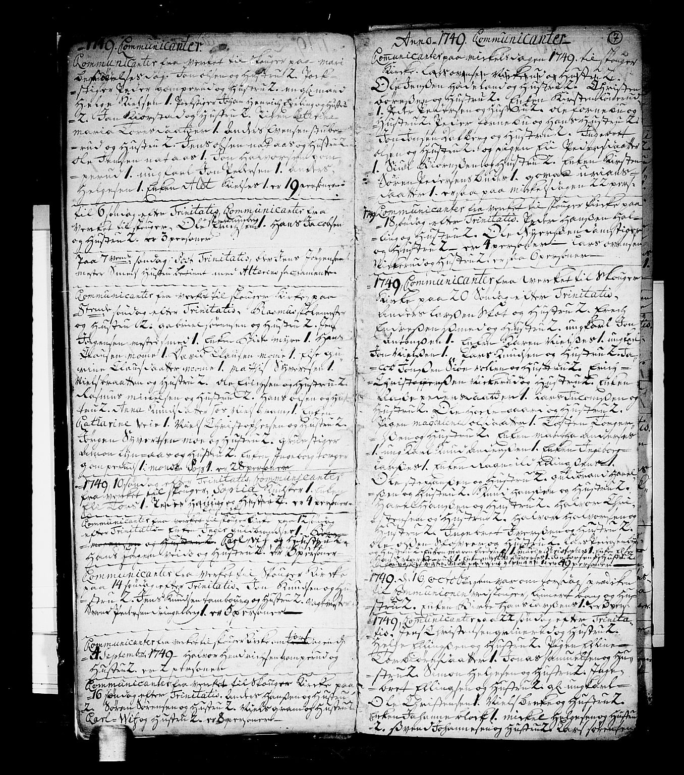 Skoger kirkebøker, SAKO/A-59/G/Gb/L0001: Parish register (copy) no. II 1, 1748-1753, p. 6