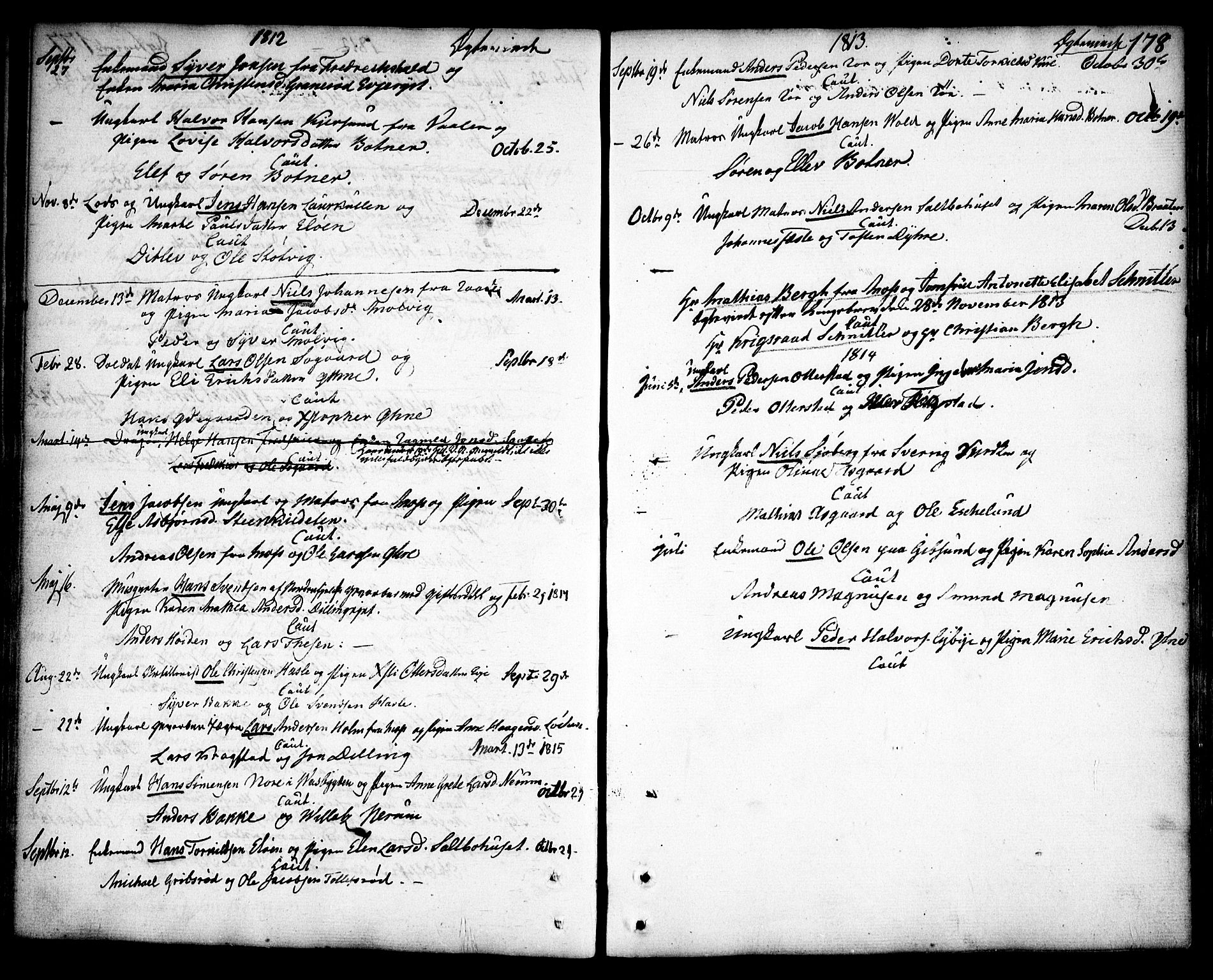 Rygge prestekontor Kirkebøker, SAO/A-10084b/F/Fa/L0002: Parish register (official) no. 2, 1771-1814, p. 178