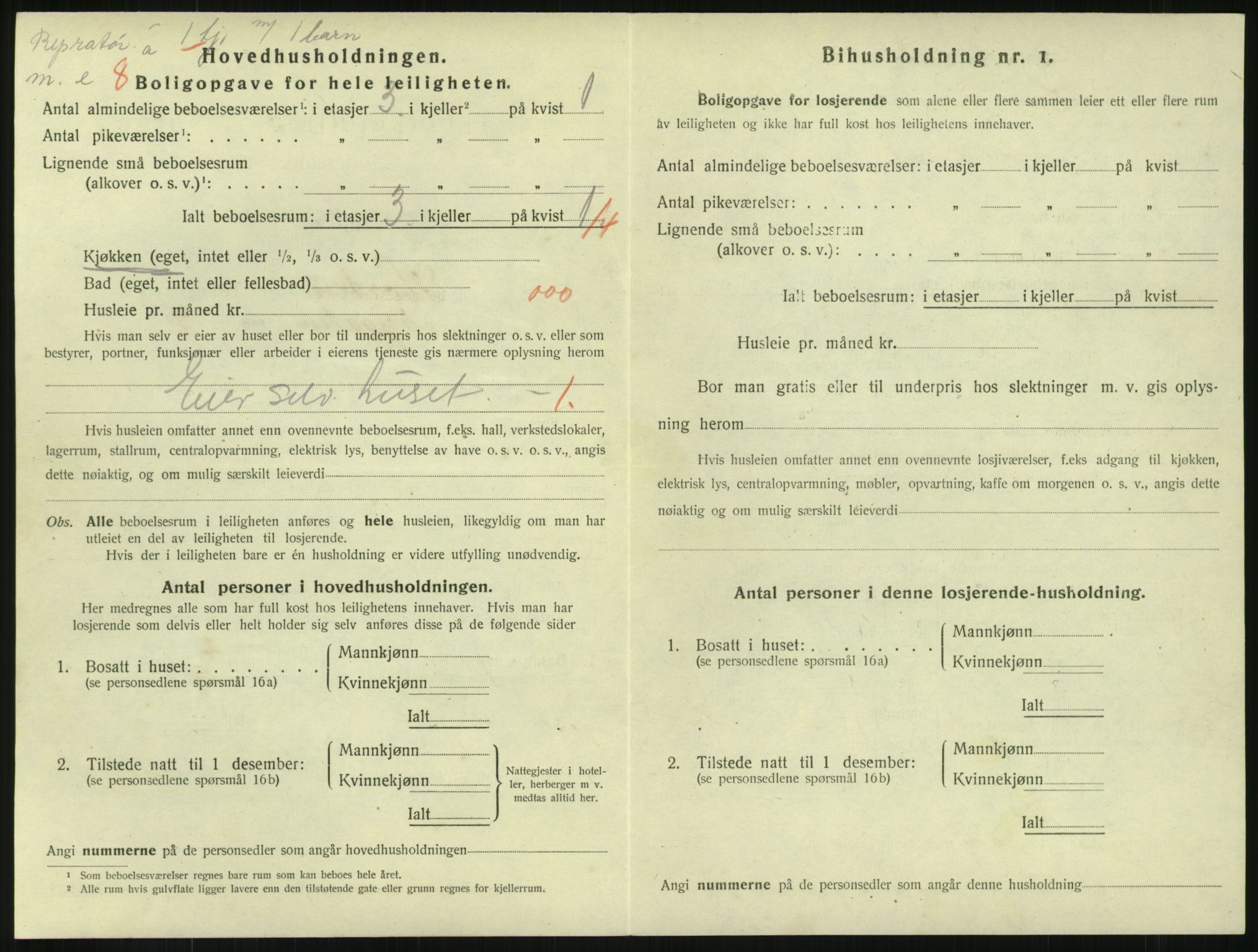 SAKO, 1920 census for Horten, 1920, p. 4392