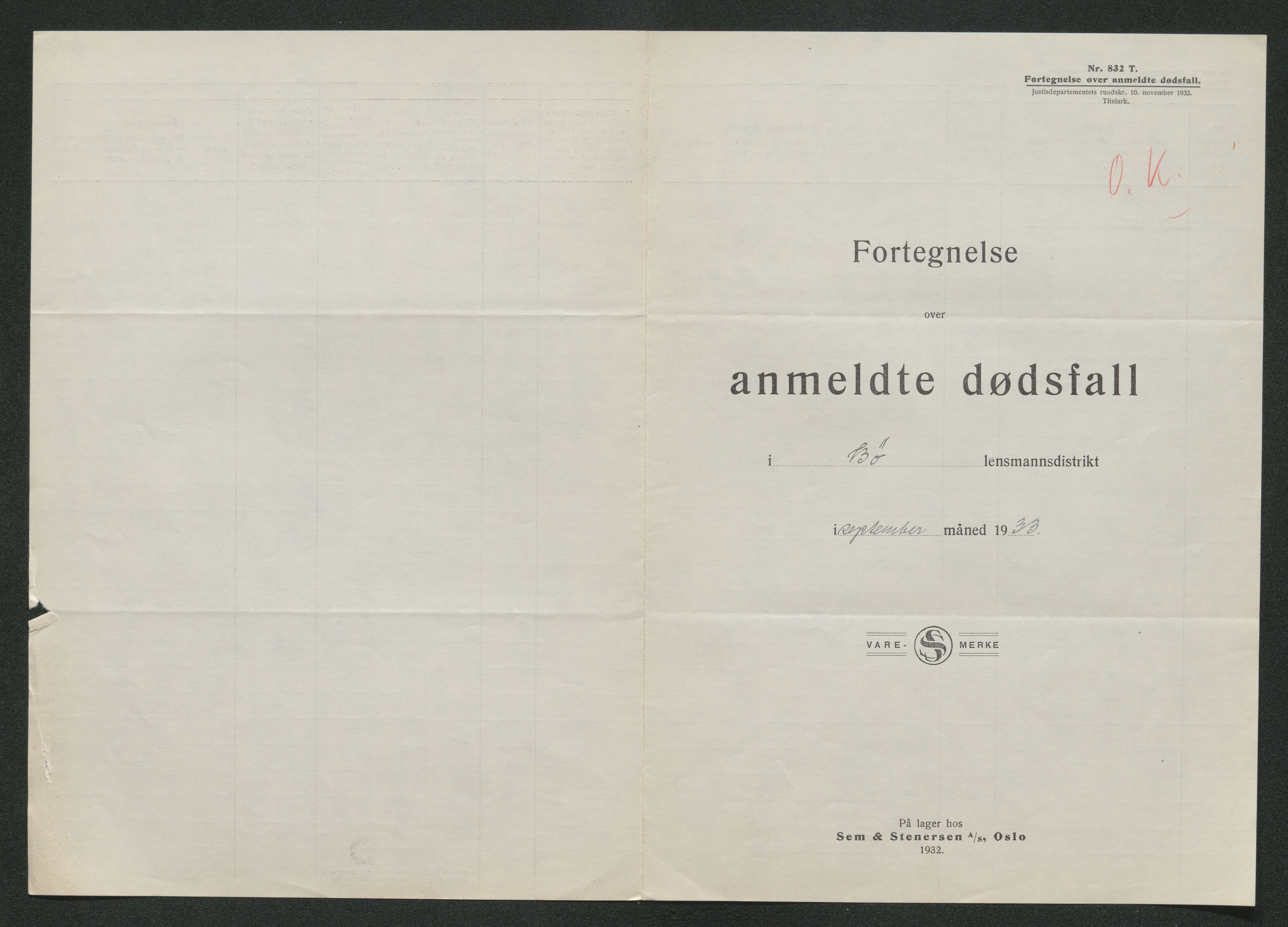 Nedre Telemark sorenskriveri, AV/SAKO-A-135/H/Ha/Hab/L0008: Dødsfallsfortegnelser
, 1931-1935, p. 866