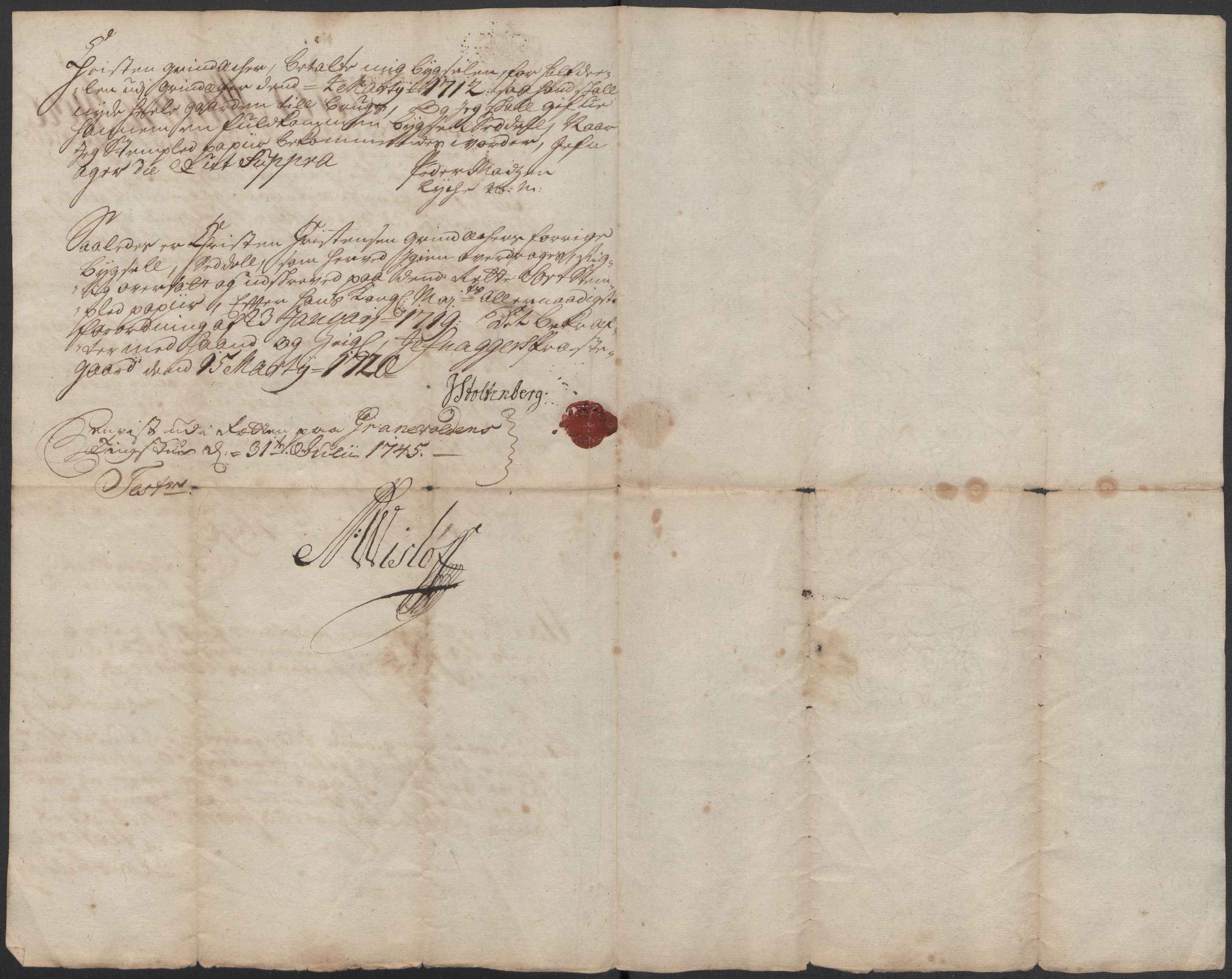 Riksarkivets diplomsamling, RA/EA-5965/F15/L0014: Prestearkiv - Oppland, 1696-1879, p. 5