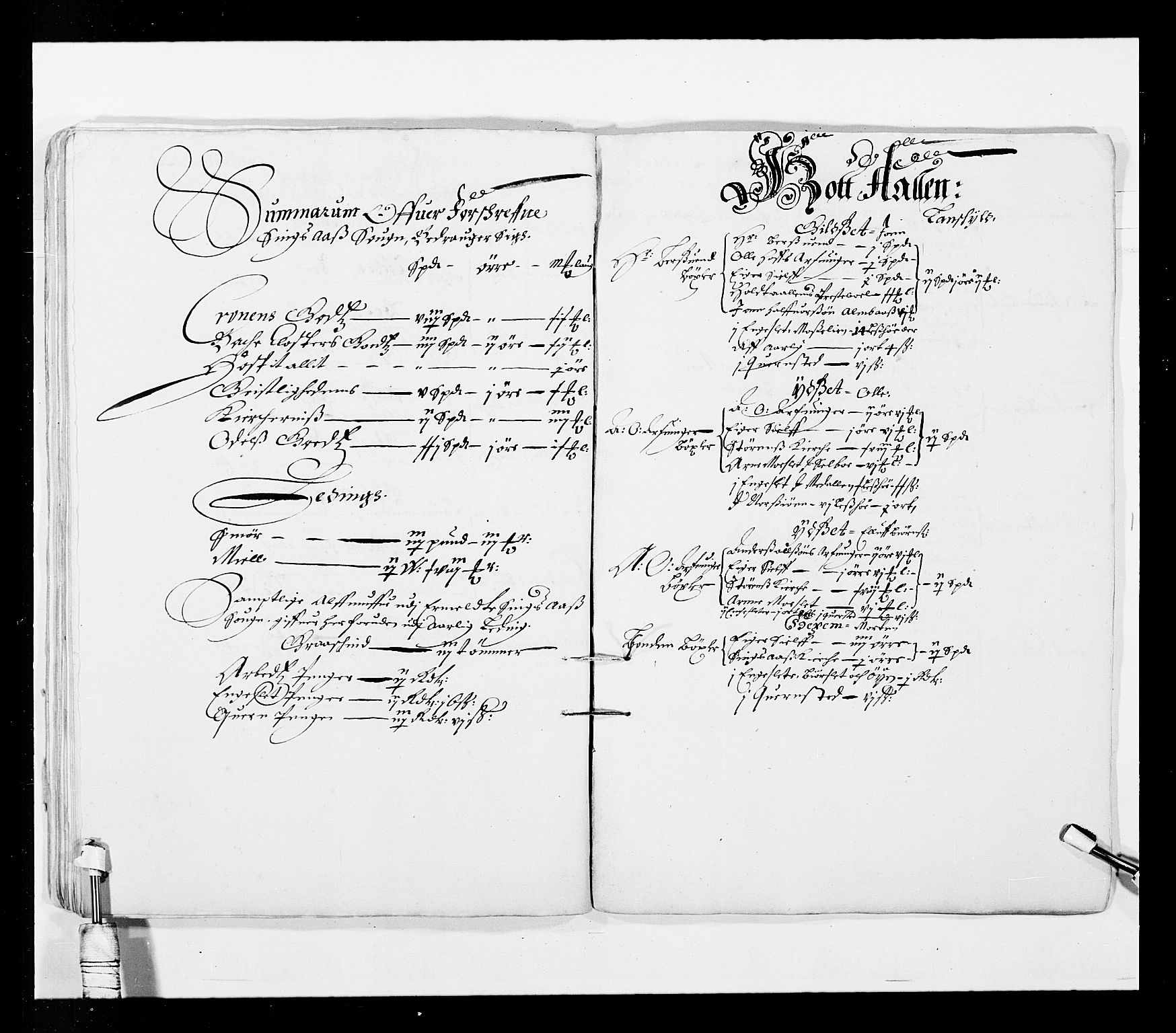 Stattholderembetet 1572-1771, RA/EA-2870/Ek/L0033b/0001: Jordebøker 1662-1720: / Matrikler for Strinda, Selbu, Orkdal, Stjørdal, Gauldal og Fosen, 1670-1671, p. 254