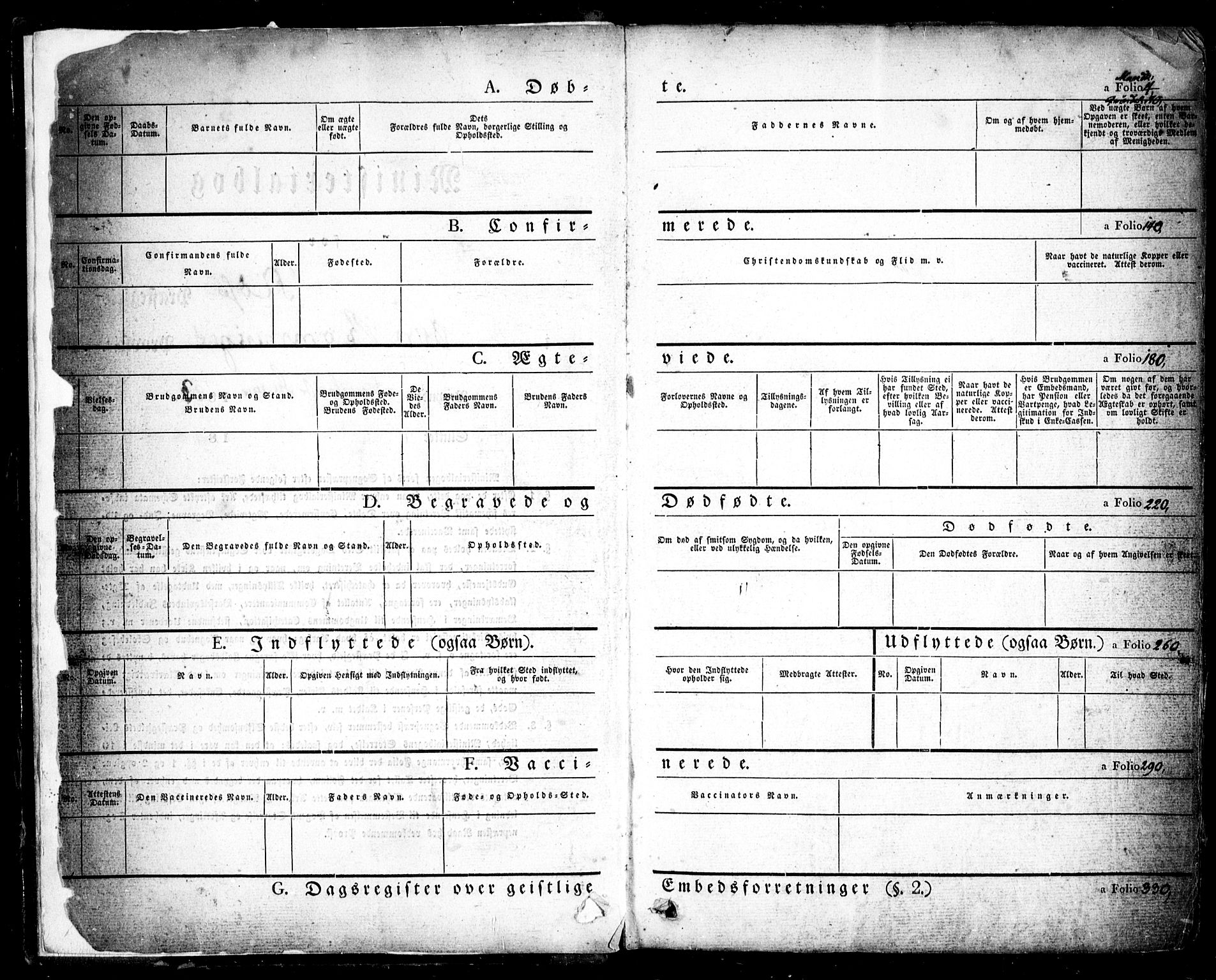 Nes prestekontor Kirkebøker, AV/SAO-A-10410/F/Fa/L0006: Parish register (official) no. I 6, 1833-1845