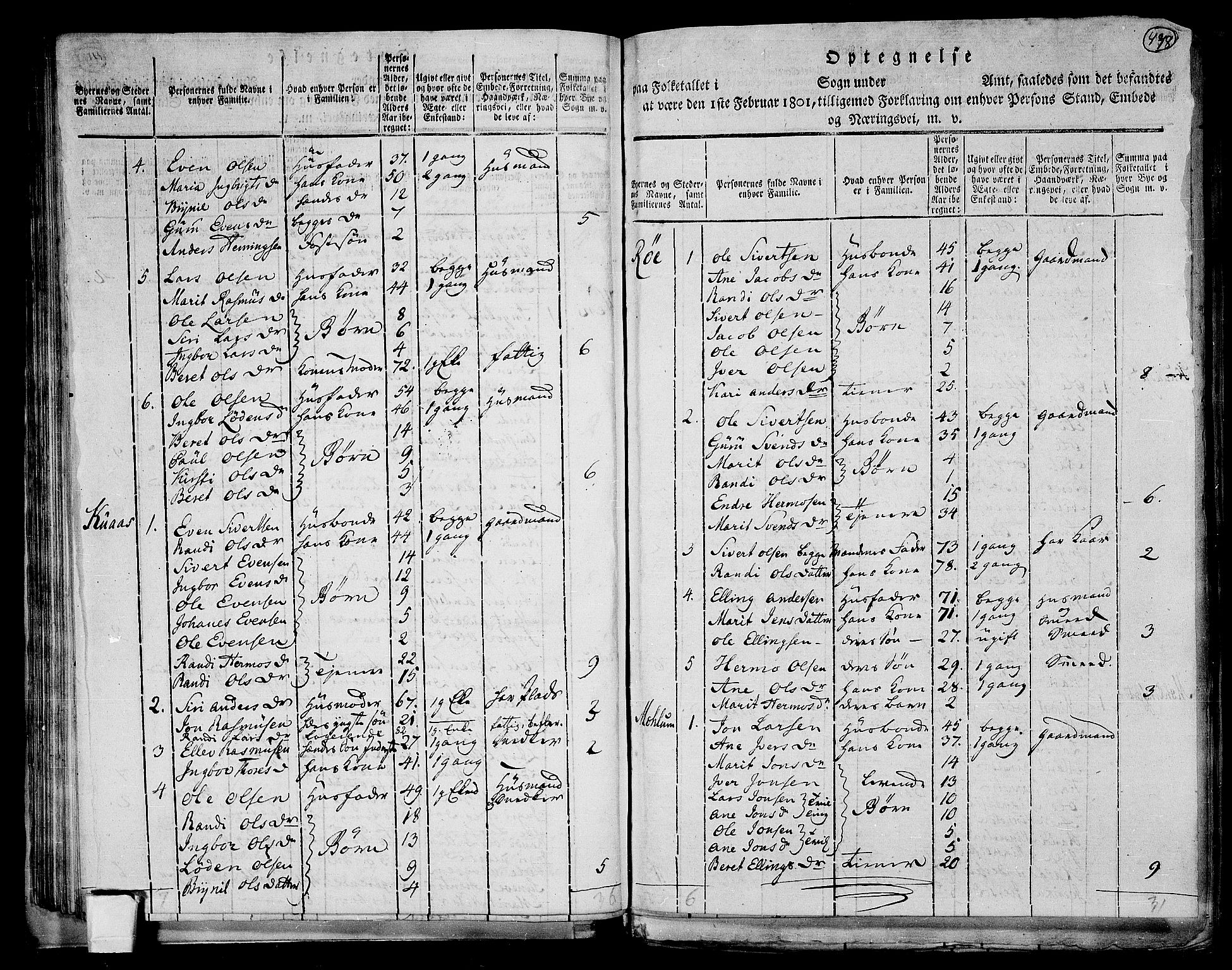 RA, 1801 census for 1638P Orkdal, 1801, p. 477b-478a