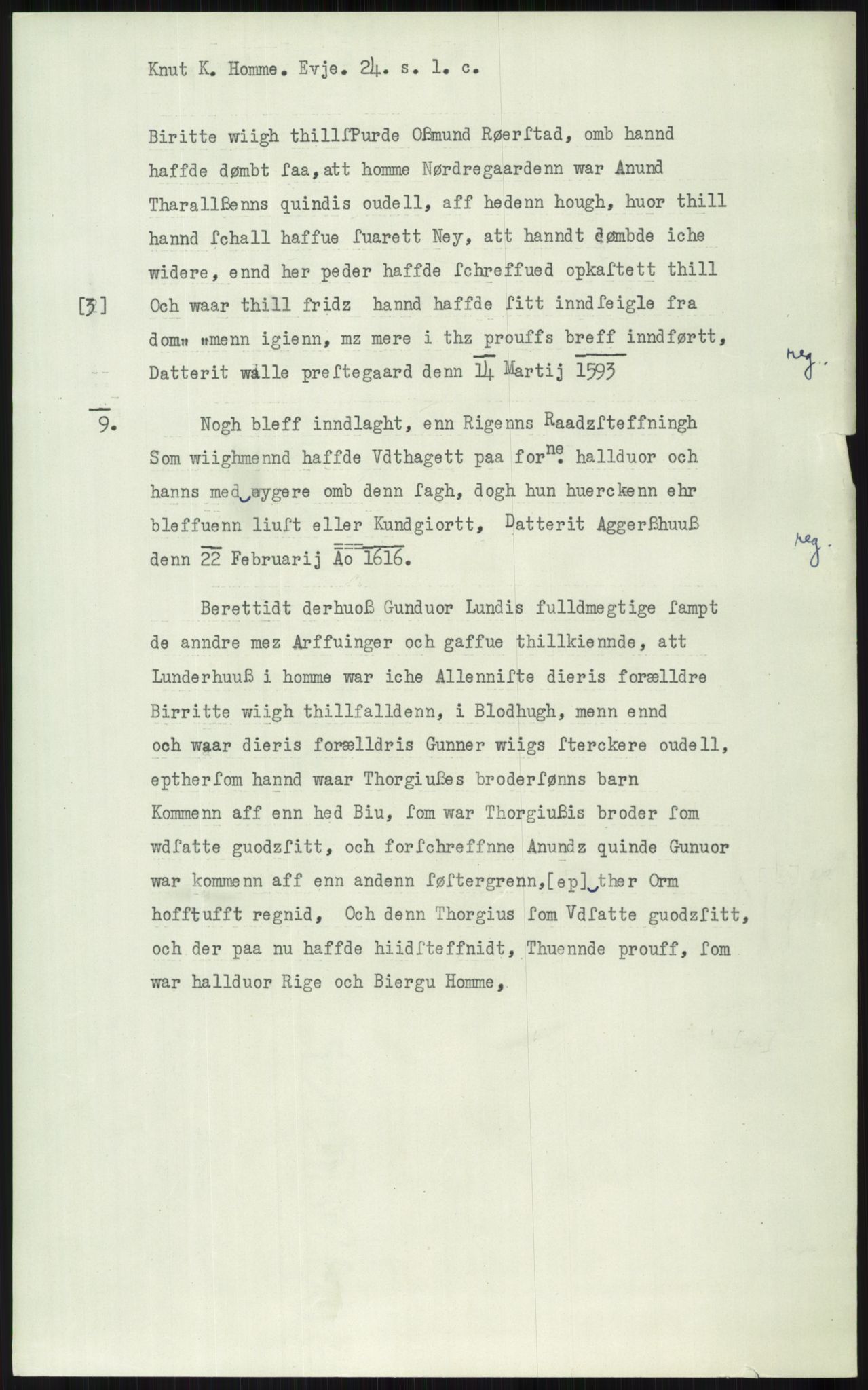 Samlinger til kildeutgivelse, Diplomavskriftsamlingen, AV/RA-EA-4053/H/Ha, p. 2851