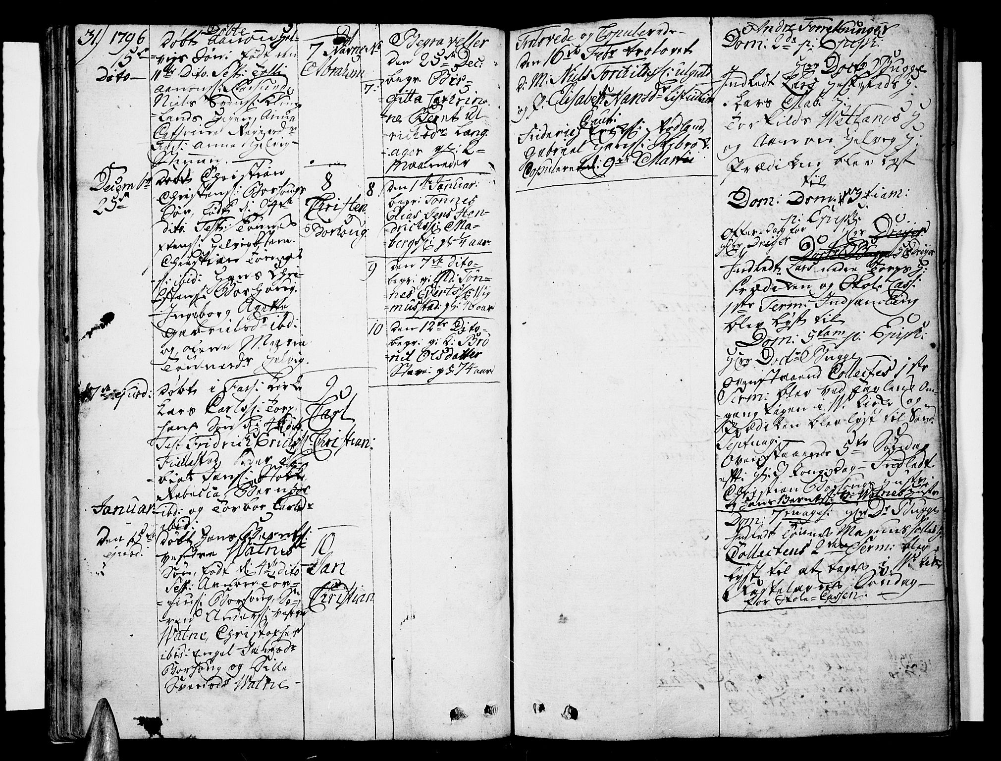 Lista sokneprestkontor, SAK/1111-0027/F/Fa/L0005: Parish register (official) no. A 5, 1795-1823, p. 31