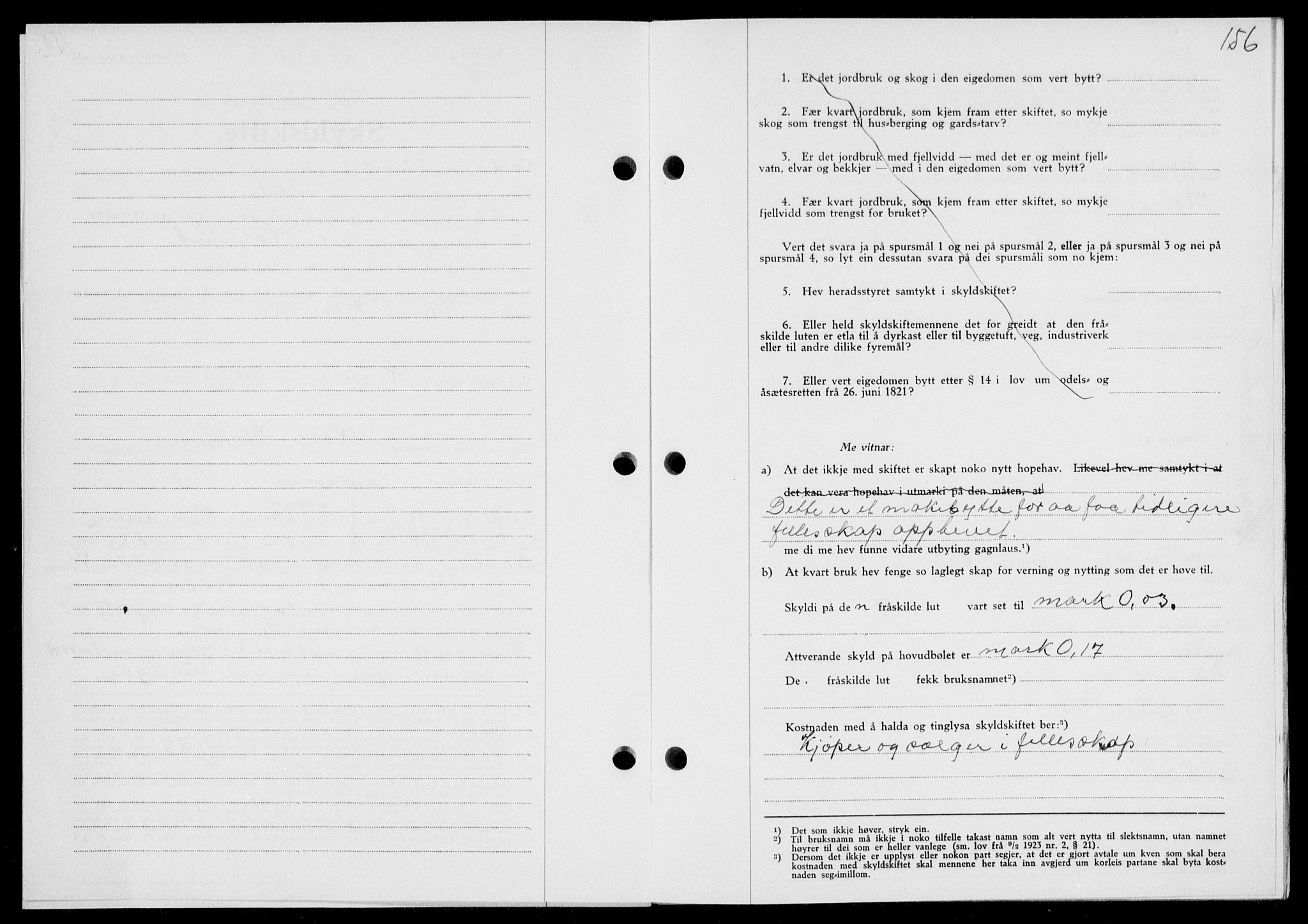 Ryfylke tingrett, SAST/A-100055/001/II/IIB/L0085: Mortgage book no. 64, 1941-1941, Diary no: : 588/1941