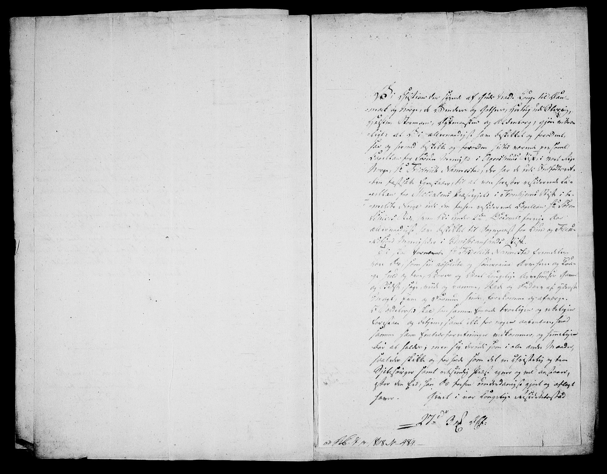 Danske Kanselli, Skapsaker, AV/RA-EA-4061/F/L0118: Skap 16, pakke 49, 1808, p. 28