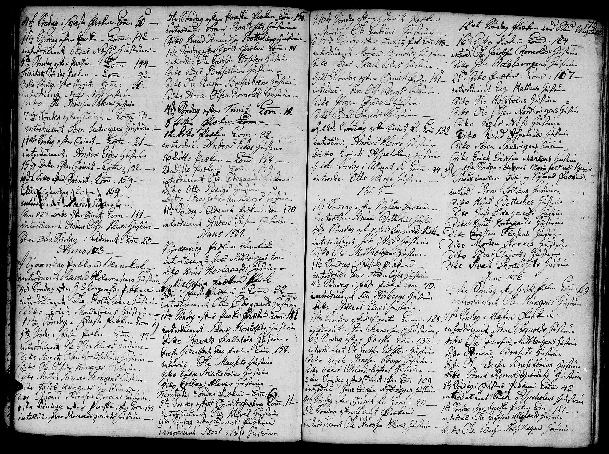 Ministerialprotokoller, klokkerbøker og fødselsregistre - Møre og Romsdal, AV/SAT-A-1454/555/L0650: Parish register (official) no. 555A02 /2, 1798-1821, p. 75