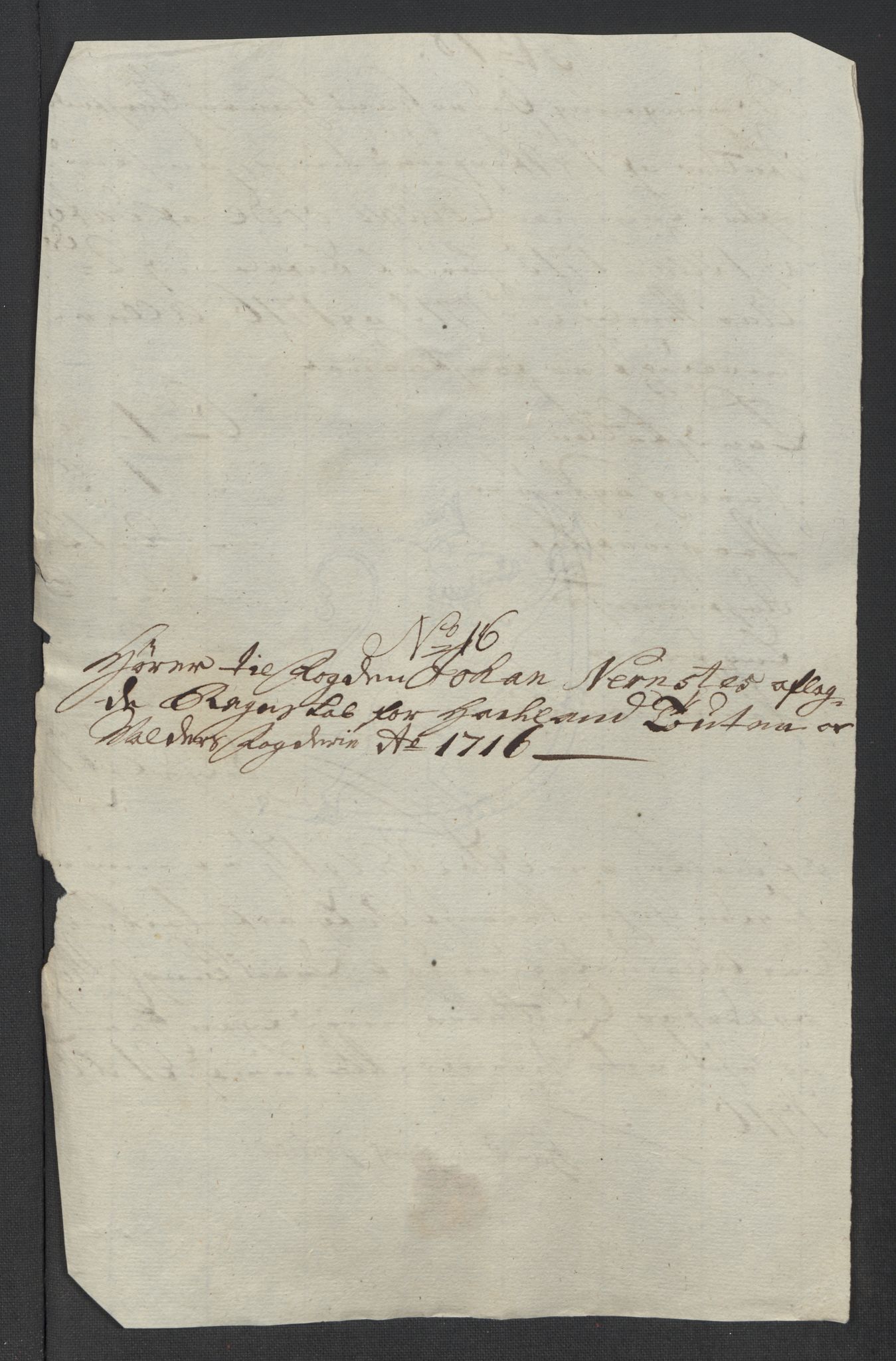 Rentekammeret inntil 1814, Reviderte regnskaper, Fogderegnskap, RA/EA-4092/R18/L1315: Fogderegnskap Hadeland, Toten og Valdres, 1716, p. 409