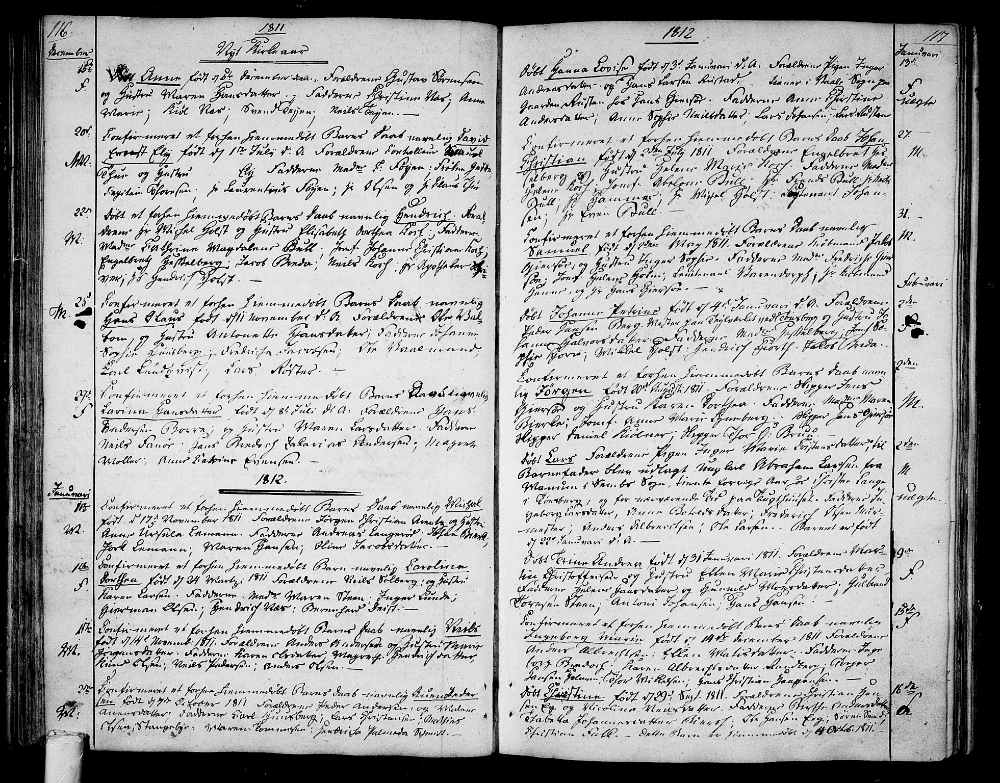 Tønsberg kirkebøker, SAKO/A-330/F/Fa/L0003: Parish register (official) no. I 3, 1797-1814, p. 116-117