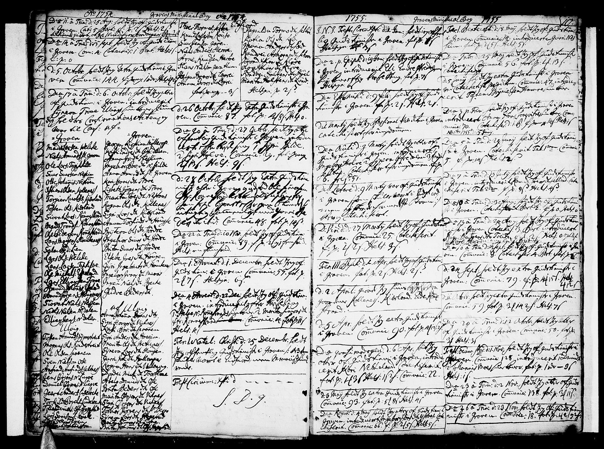 Ulvik sokneprestembete, SAB/A-78801/H/Haa: Parish register (official) no. A 10, 1745-1792, p. 10