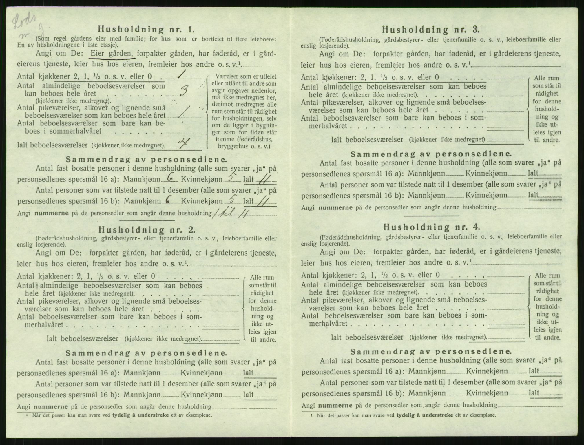 SAT, 1920 census for Haram, 1920, p. 756