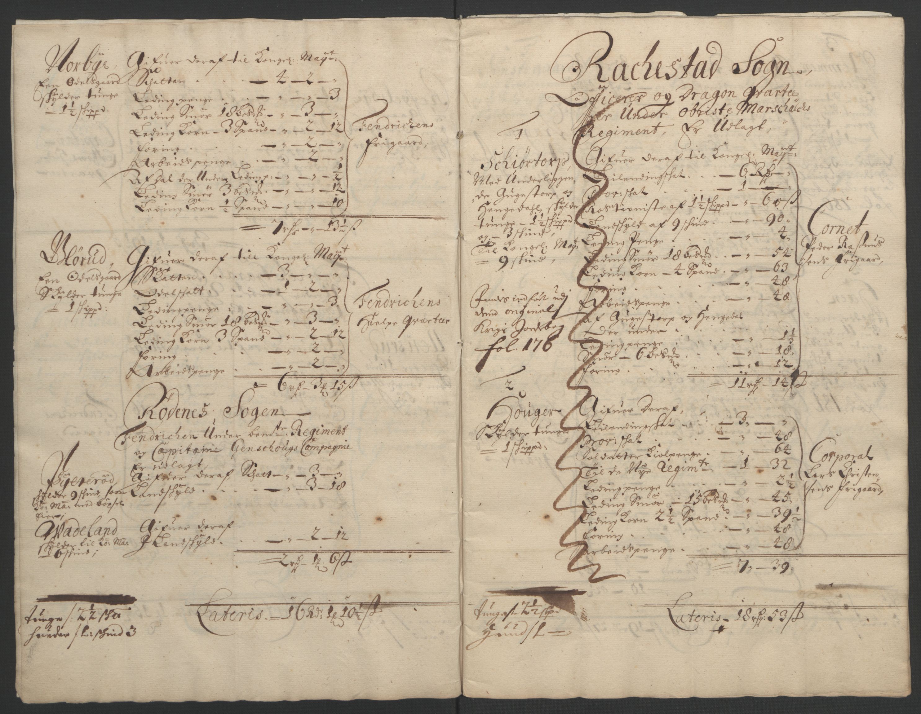 Rentekammeret inntil 1814, Reviderte regnskaper, Fogderegnskap, RA/EA-4092/R05/L0278: Fogderegnskap Rakkestad, 1691-1693, p. 111