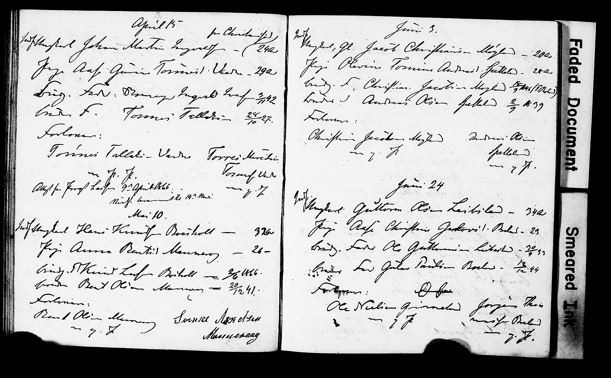 Holum sokneprestkontor, AV/SAK-1111-0022/F/Fe/L0002: Banns register no. II 5 2, 1858-1875, p. 39