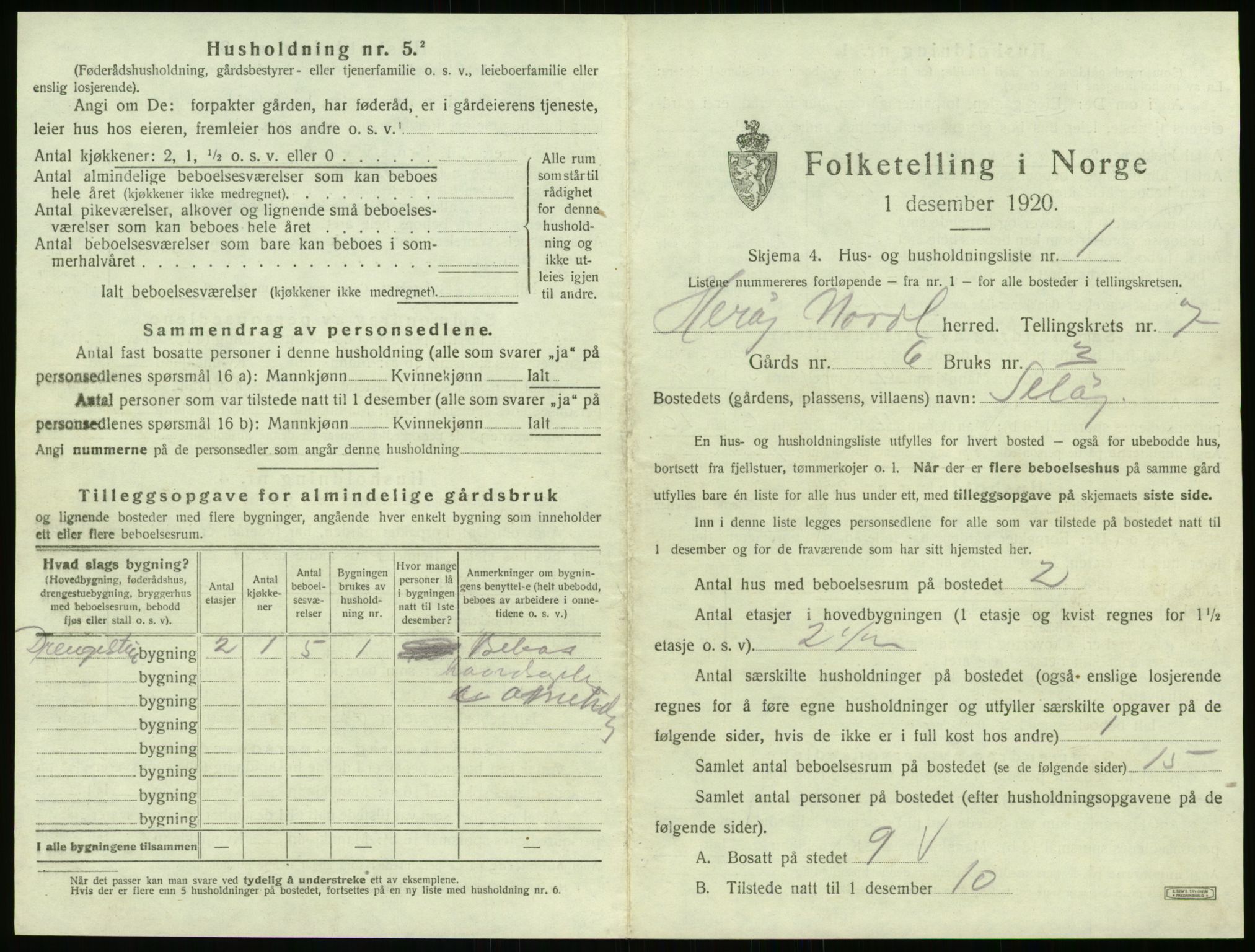 SAT, 1920 census for Herøy, 1920, p. 662