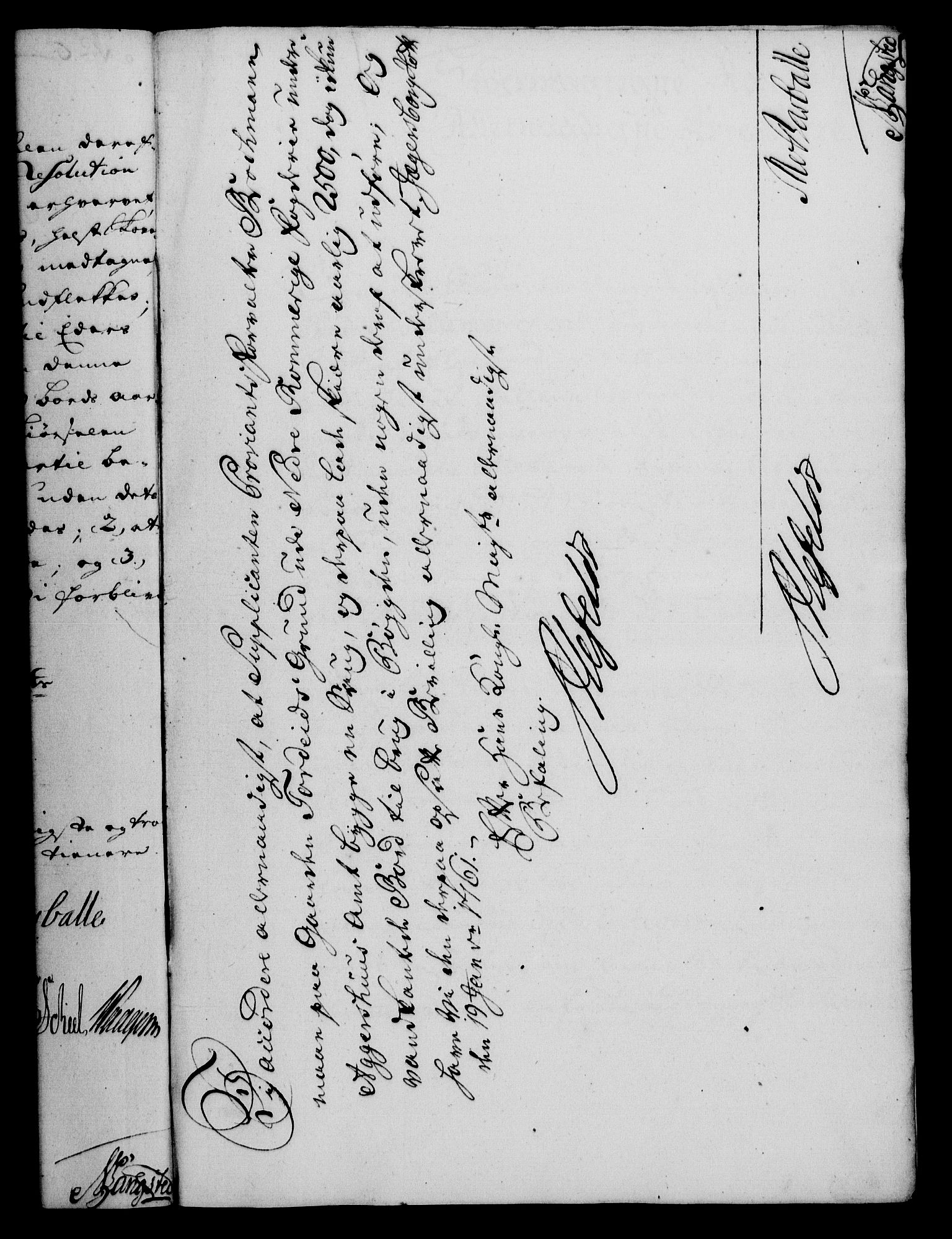 Rentekammeret, Kammerkanselliet, AV/RA-EA-3111/G/Gf/Gfa/L0043: Norsk relasjons- og resolusjonsprotokoll (merket RK 52.43), 1761, p. 47