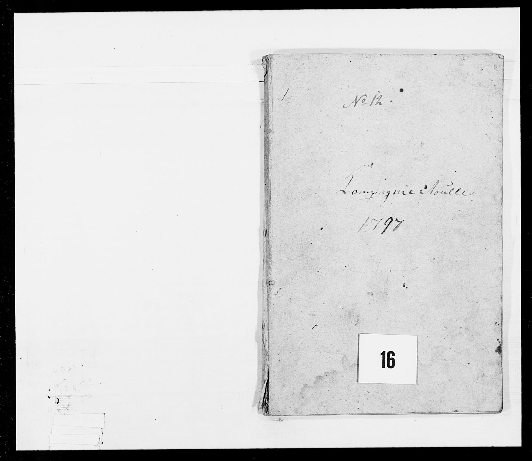 Generalitets- og kommissariatskollegiet, Det kongelige norske kommissariatskollegium, AV/RA-EA-5420/E/Eh/L0025: Skiløperkompaniene, 1766-1803, p. 130