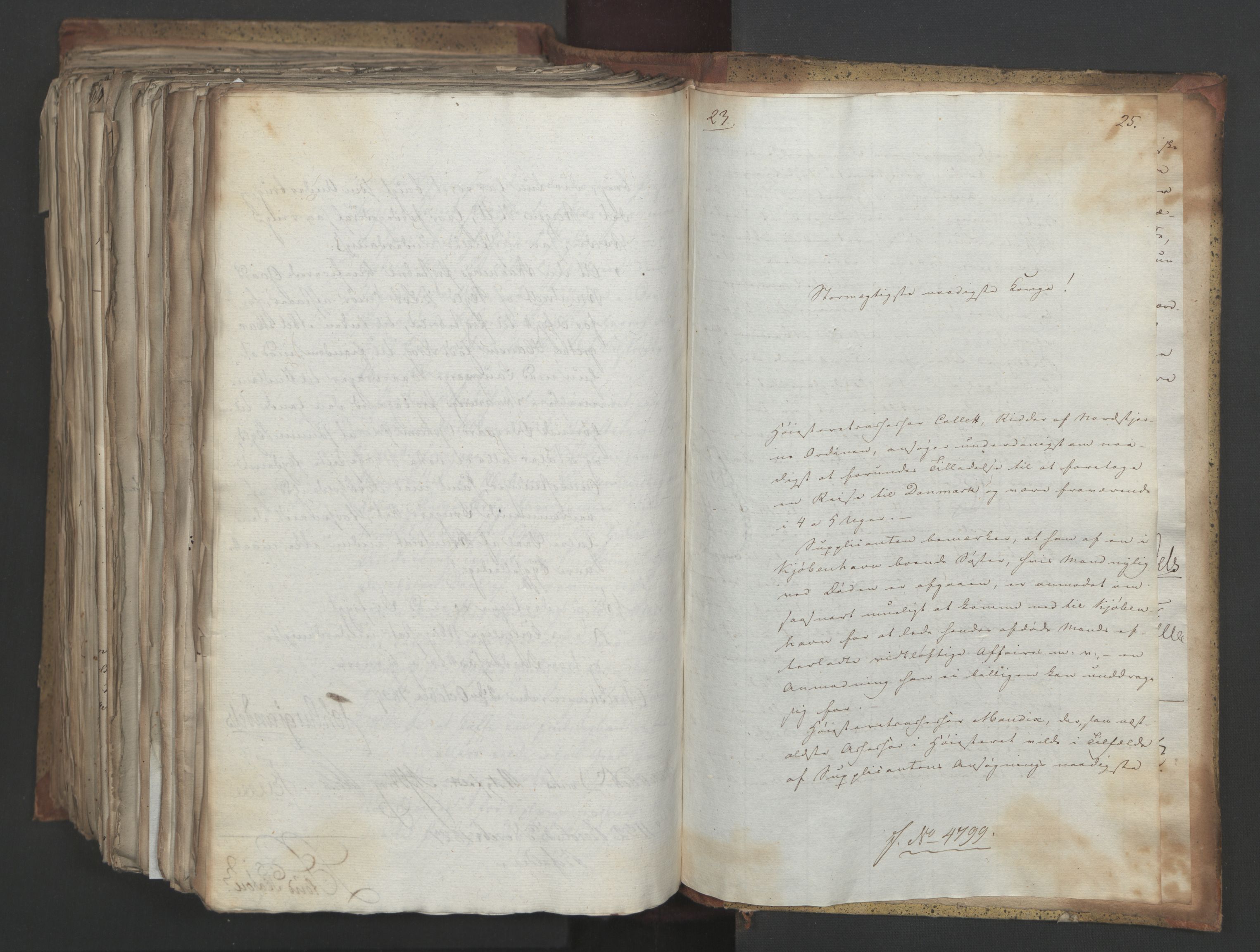 Statsrådsavdelingen i Stockholm, AV/RA-S-1003/D/Da/L0052: Regjeringsinnstillinger nr. 4566-4799, 1827, p. 644