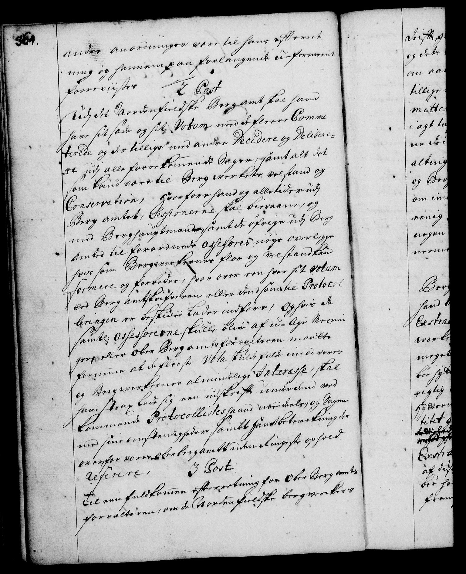 Rentekammeret, Kammerkanselliet, RA/EA-3111/G/Gg/Ggi/L0001: Norsk instruksjonsprotokoll med register (merket RK 53.34), 1720-1729, p. 364