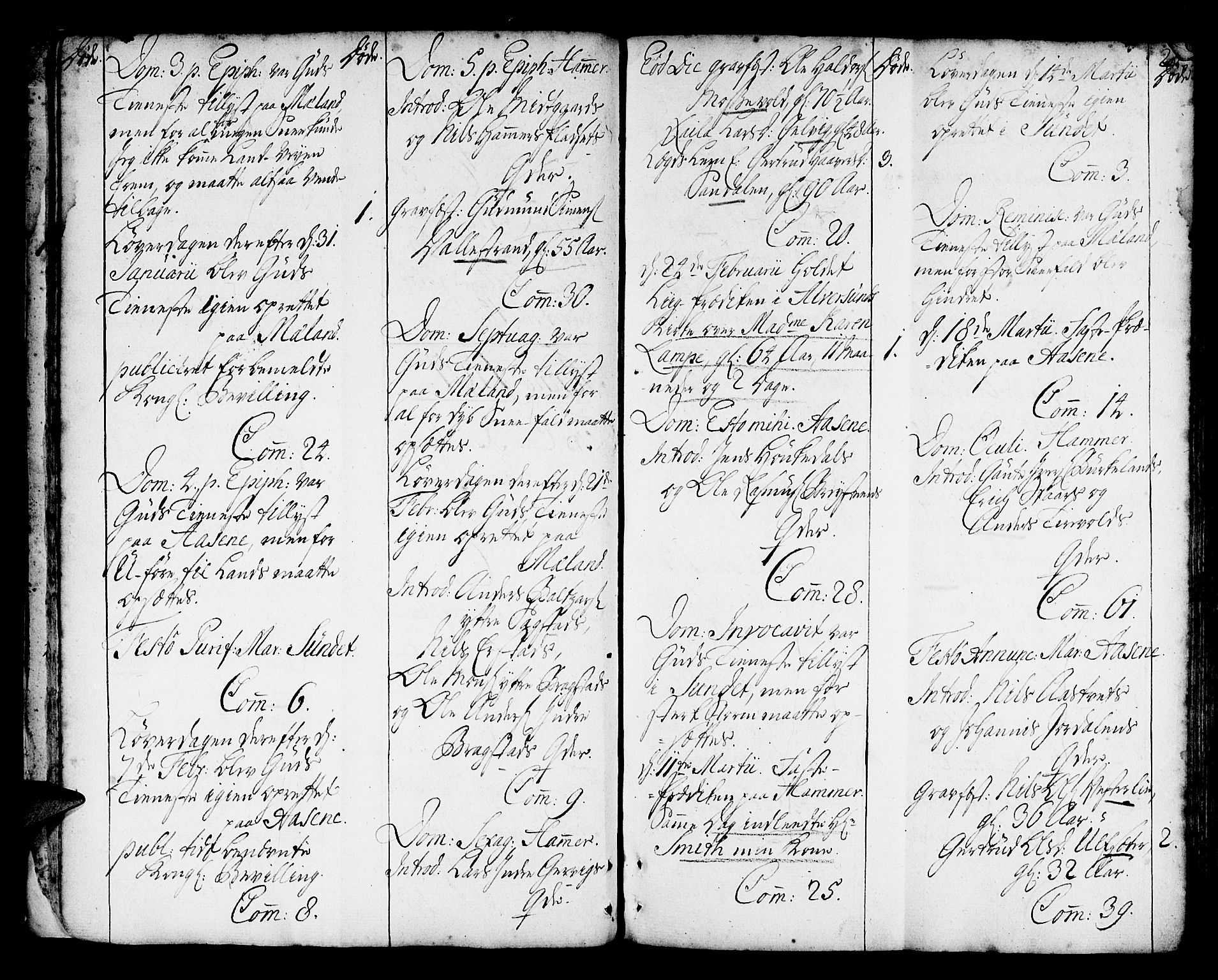 Hamre sokneprestembete, SAB/A-75501/H/Ha/Haa/Haaa/L0007: Parish register (official) no. A 7, 1762-1777, p. 26