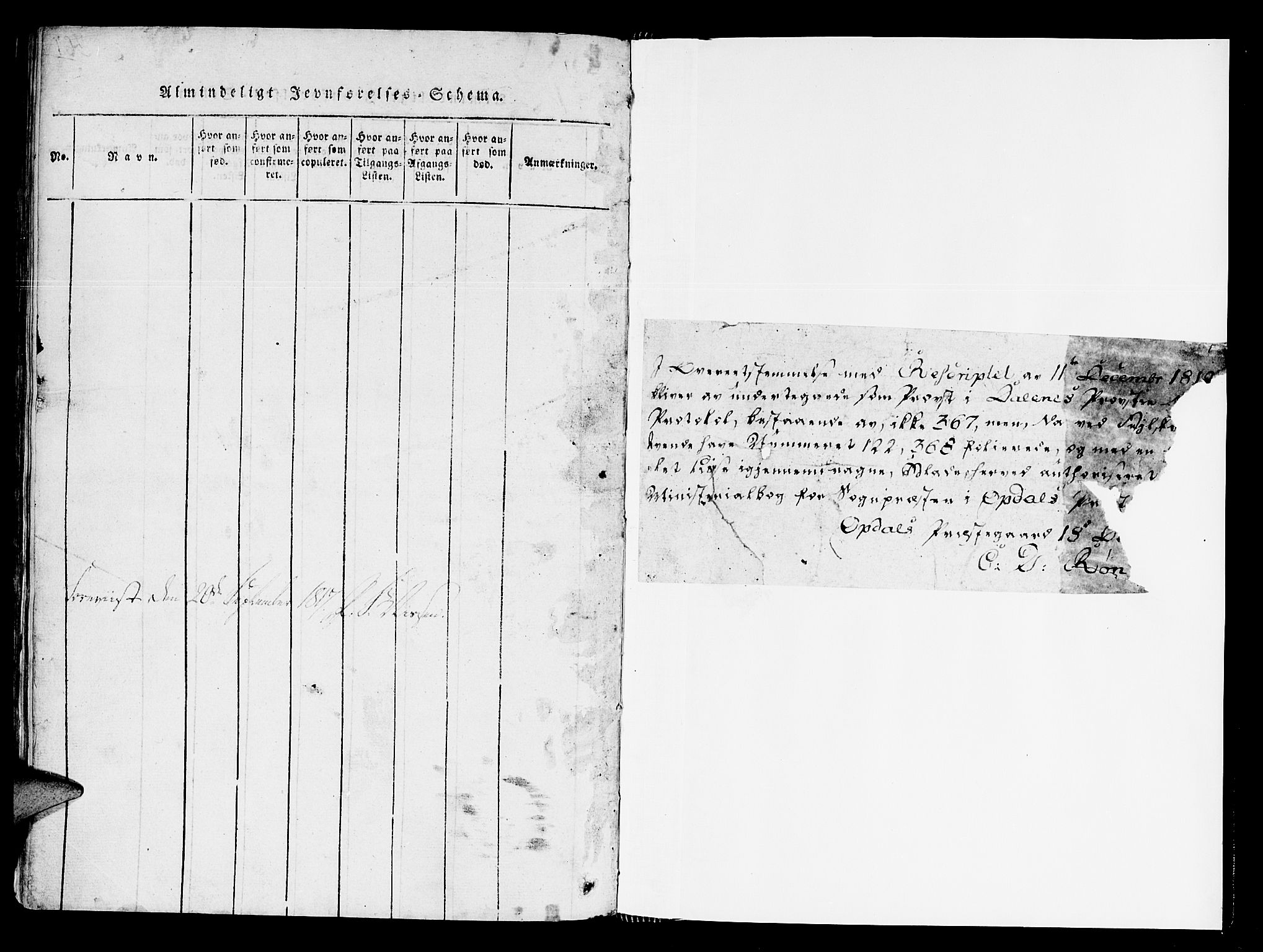 Ministerialprotokoller, klokkerbøker og fødselsregistre - Sør-Trøndelag, SAT/A-1456/678/L0895: Parish register (official) no. 678A05 /1, 1816-1821