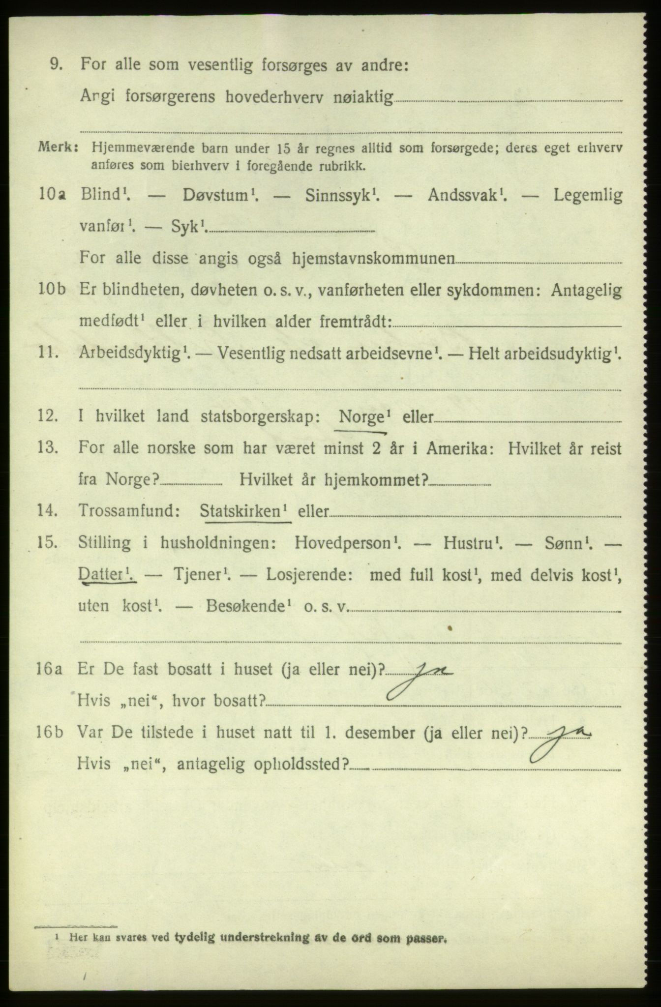 SAB, 1920 census for Stord, 1920, p. 1682