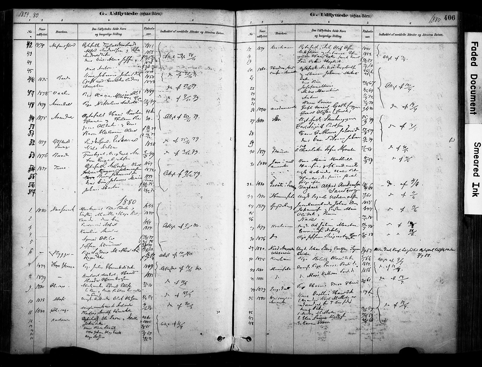 Glemmen prestekontor Kirkebøker, AV/SAO-A-10908/F/Fa/L0012: Parish register (official) no. 12, 1878-1973, p. 406