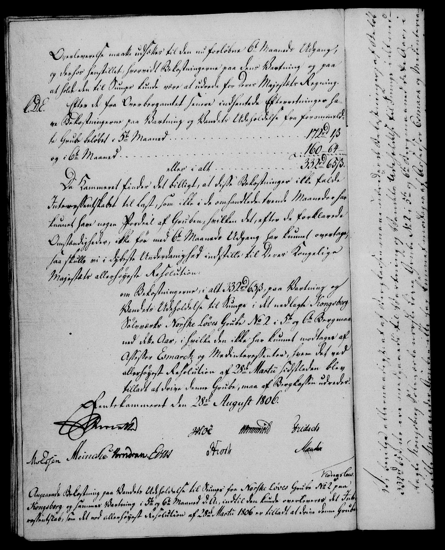 Rentekammeret, Renteskriverkontorene, AV/RA-EA-3115/M/Mf/Mfb/L0007: Relasjons- og resolusjonsprotokoll med register (merket RK 54.13), 1805-1806
