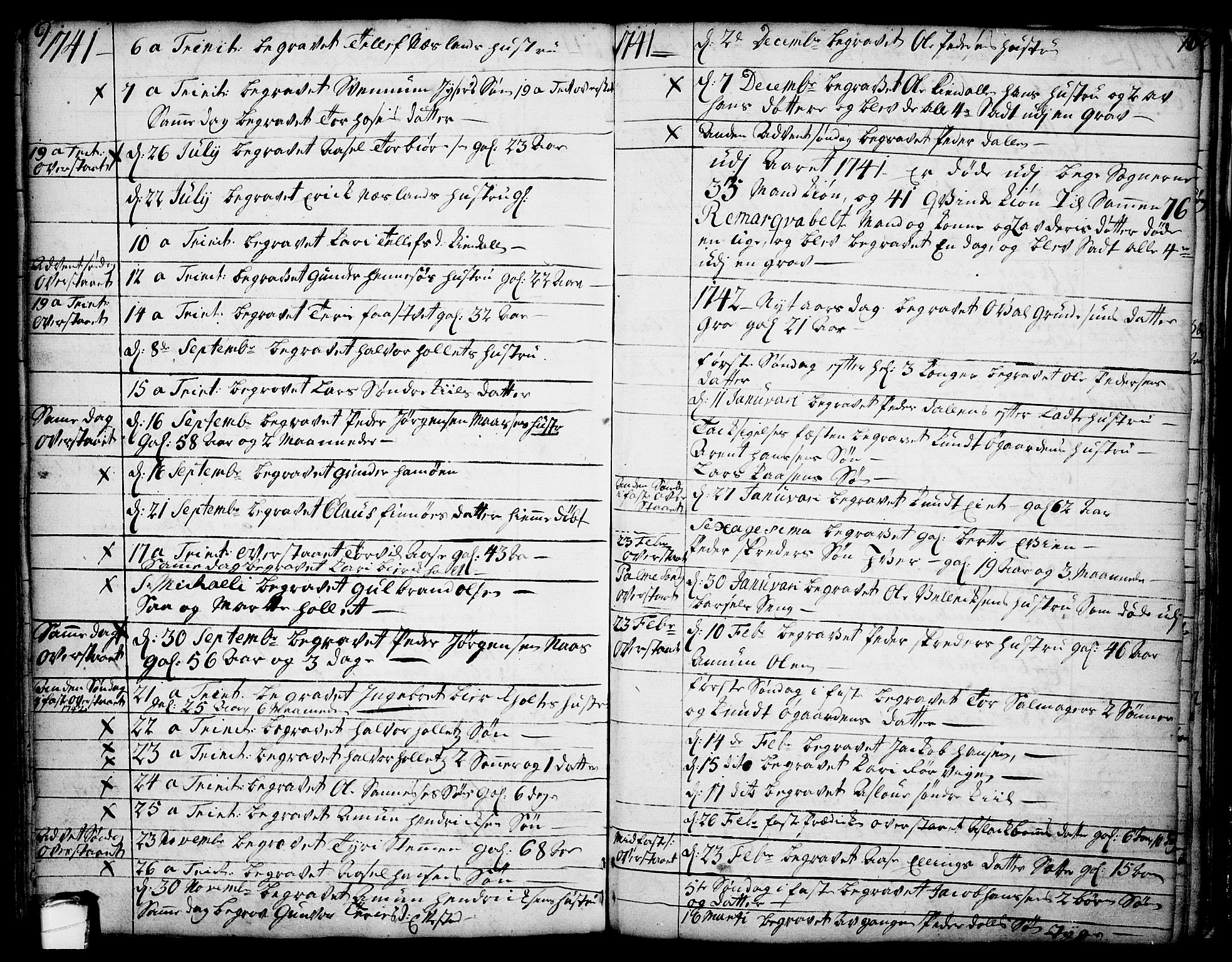 Drangedal kirkebøker, SAKO/A-258/F/Fa/L0002: Parish register (official) no. 2, 1733-1753, p. 9-10