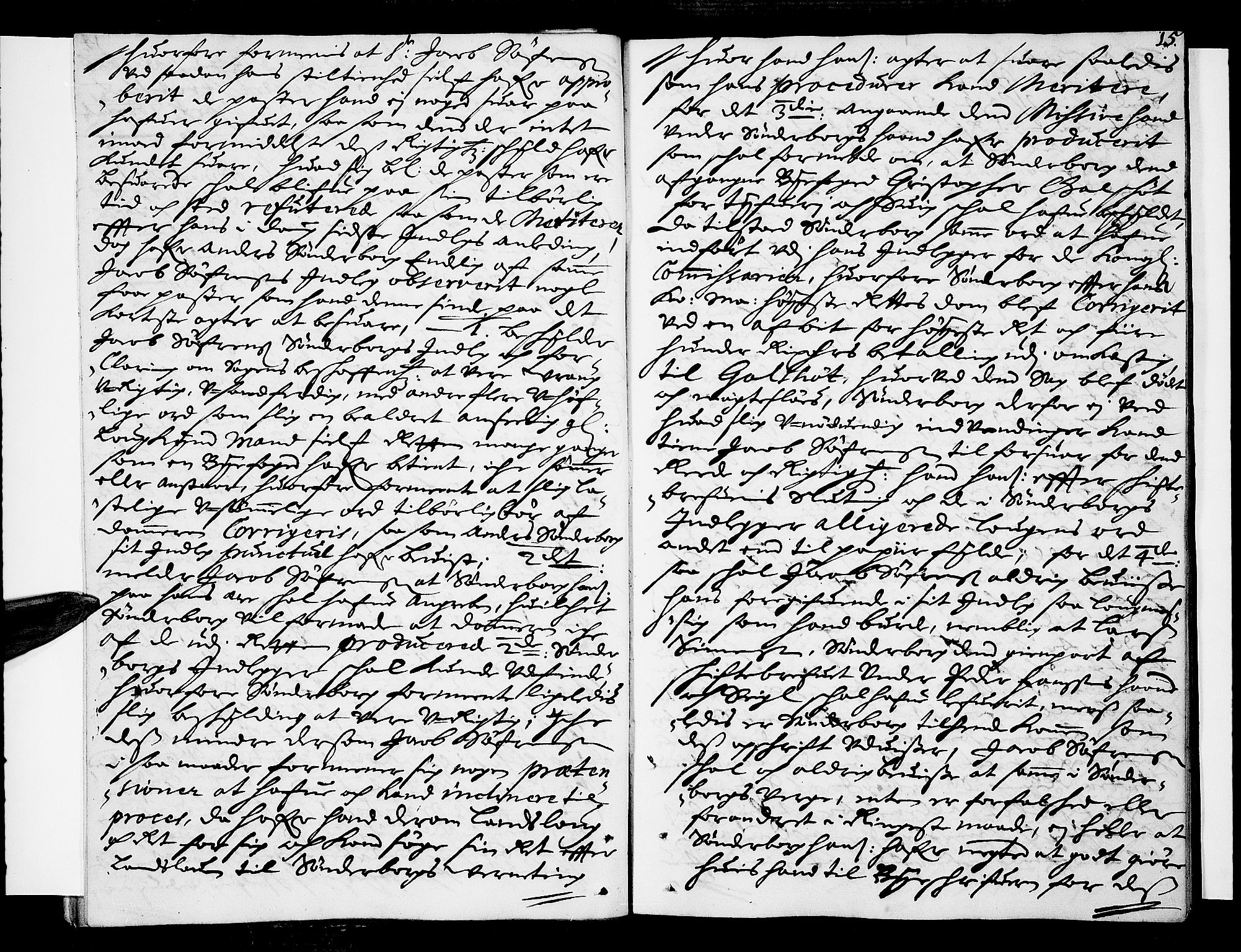 Drammen byfogd, AV/SAKO-A-222/F/Fa/L0018: Tingbok for Bragernes, 1687, p. 14b-15a
