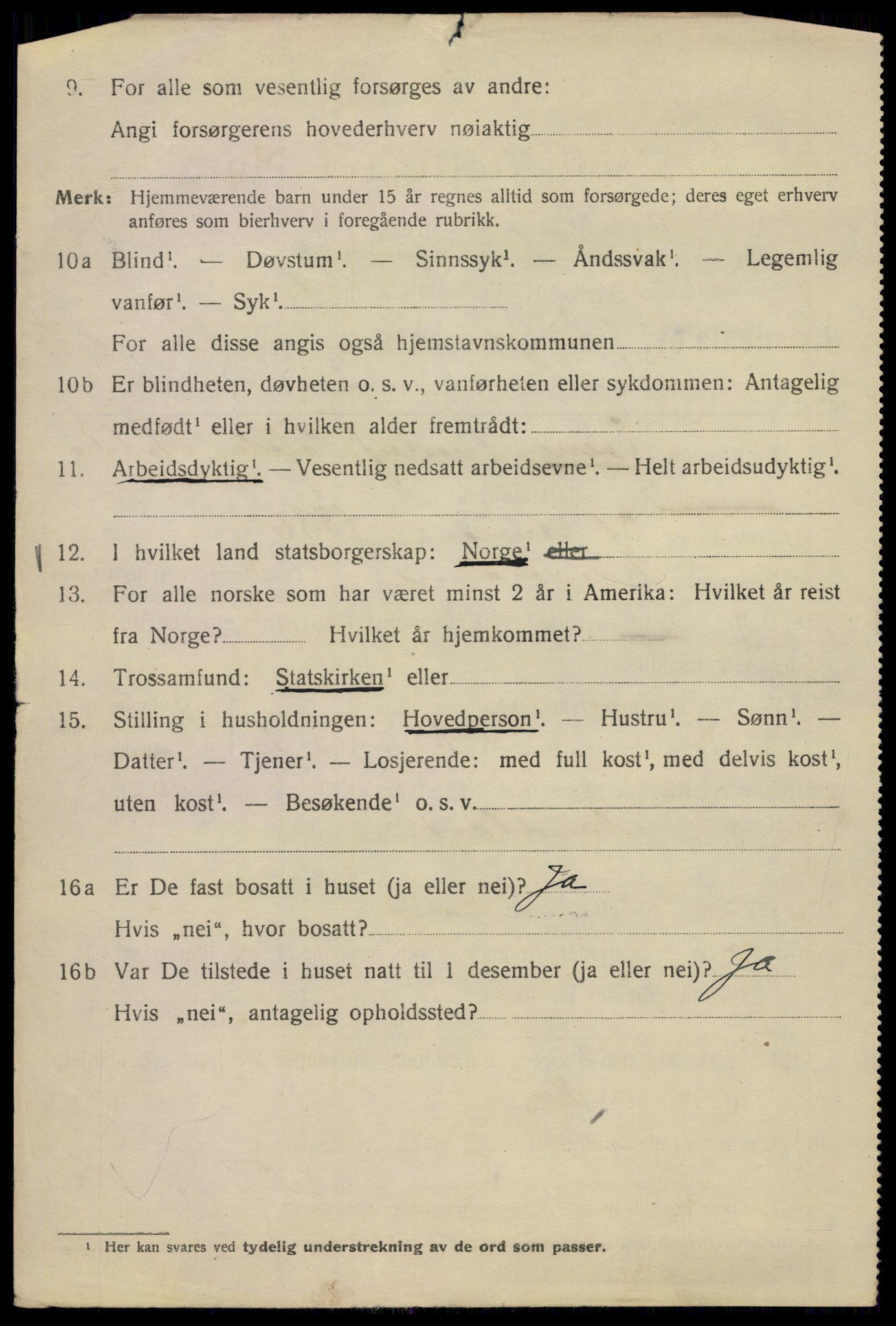 SAO, 1920 census for Kristiania, 1920, p. 331404