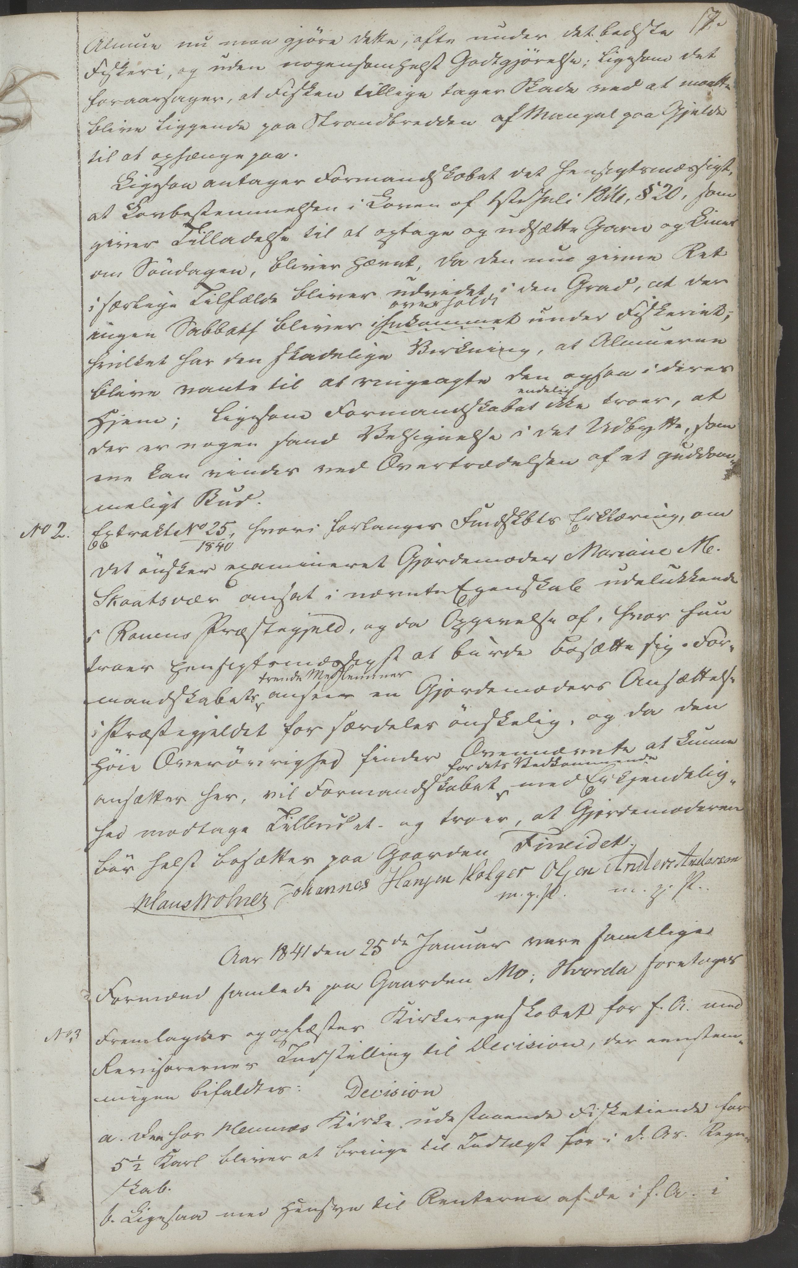 Mo kommune. Formannskapet, AIN/K-18031.150/A/Aa/L0001: Møtebok, 1838-1876, p. 17