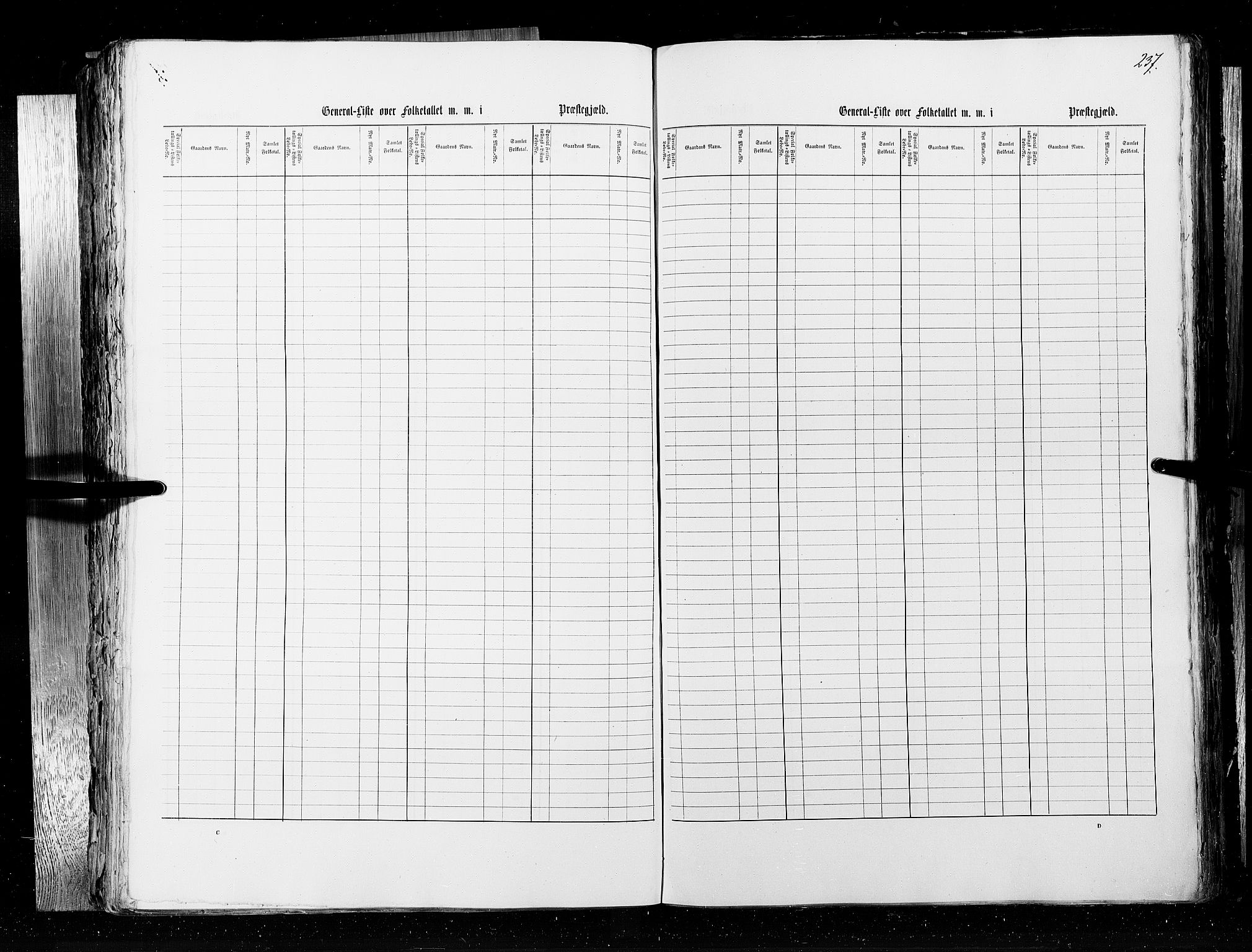 RA, Census 1855, vol. 3: Bratsberg amt, Nedenes amt og Lister og Mandal amt, 1855, p. 237