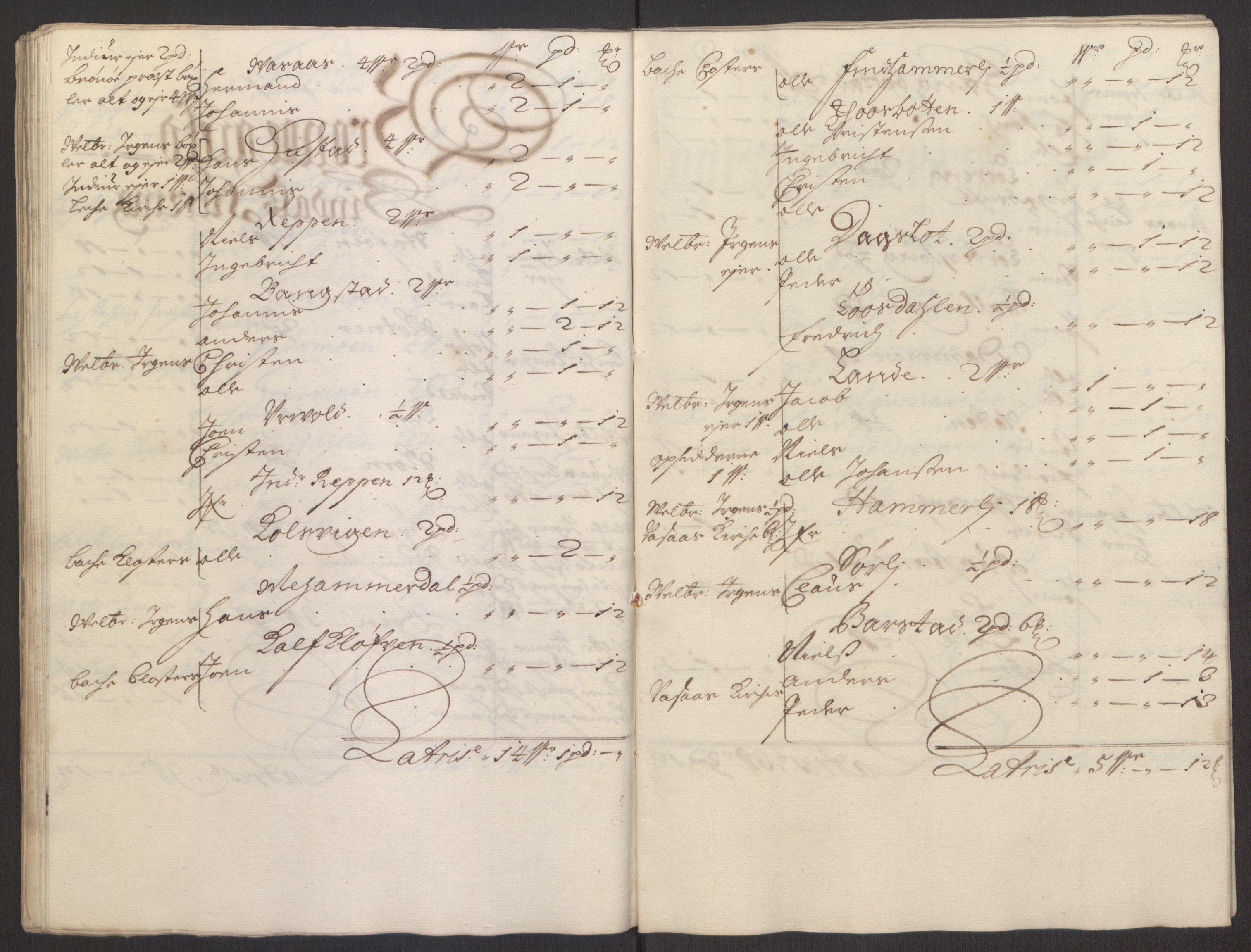 Rentekammeret inntil 1814, Reviderte regnskaper, Fogderegnskap, AV/RA-EA-4092/R65/L4505: Fogderegnskap Helgeland, 1693-1696, p. 209