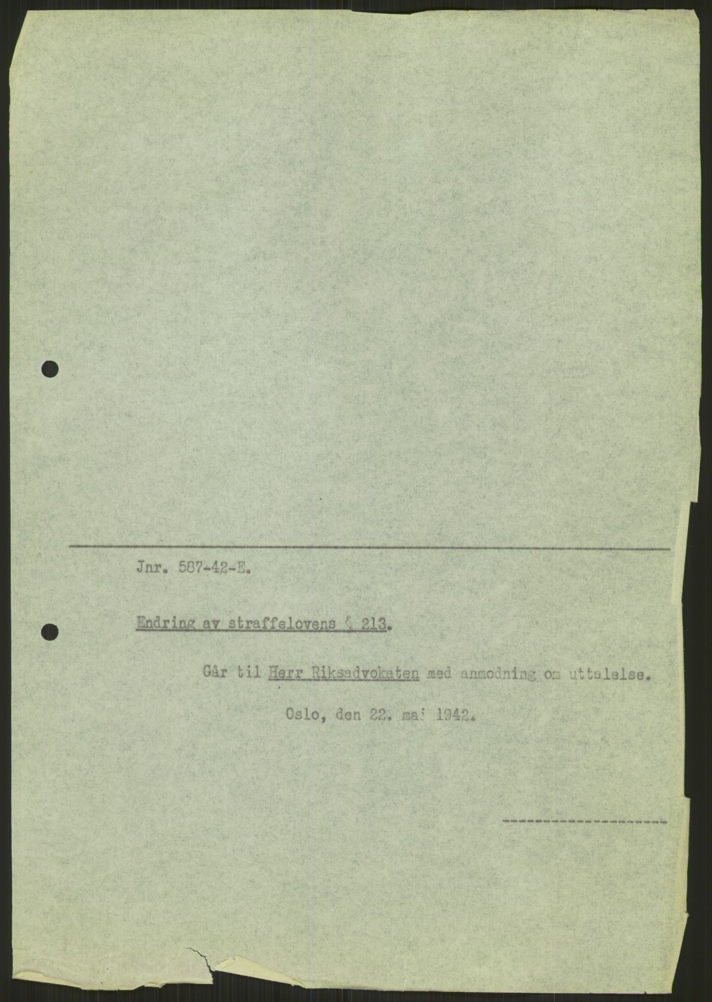 Justisdepartementet, Lovavdelingen, AV/RA-S-3212/D/De/L0028/0002: Straffeloven / Straffelovens revisjon: 5 - Ot. prp. nr.  41 - 1945: Homoseksualiet. 2 mapper, 1951-1955, p. 251