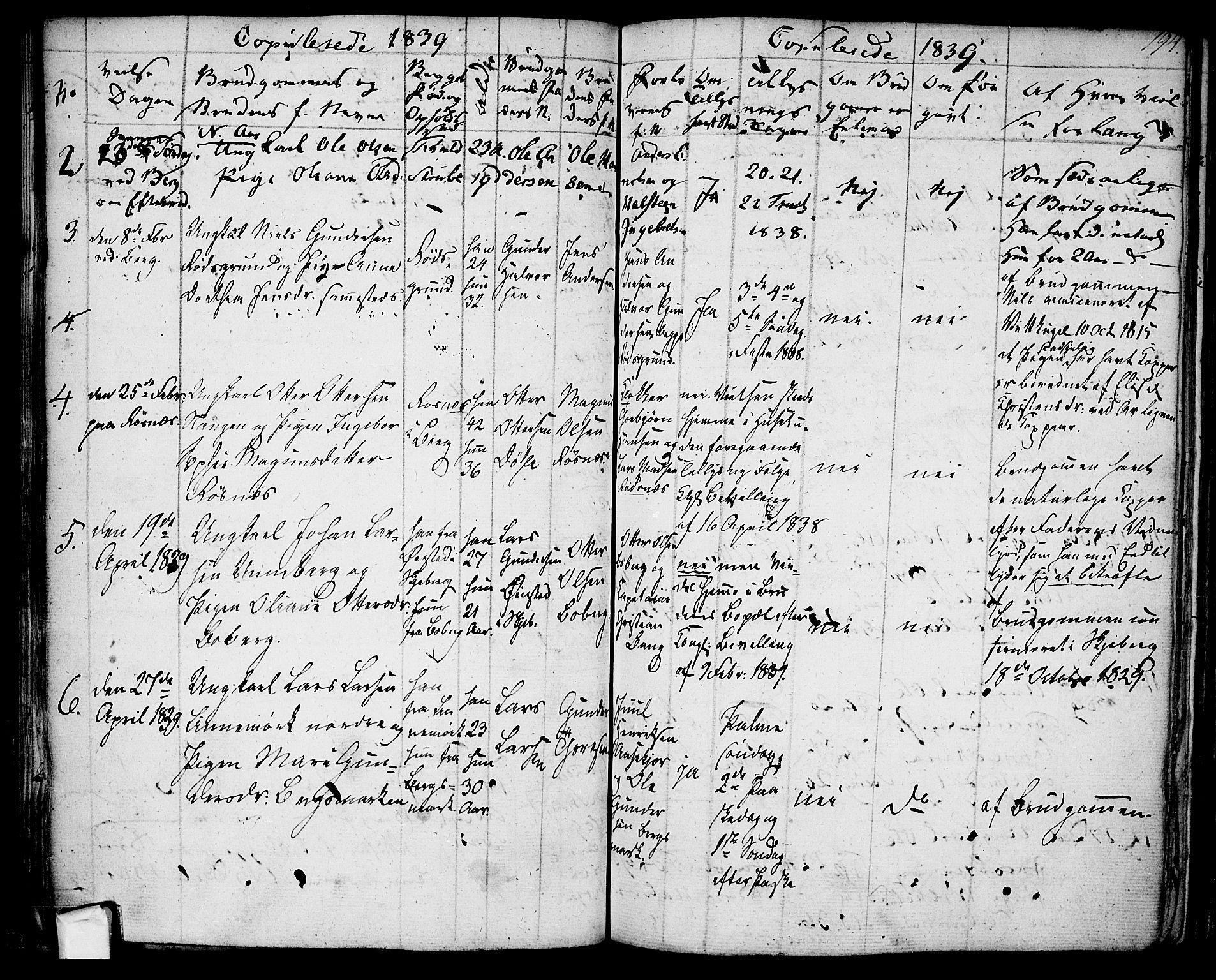 Berg prestekontor Kirkebøker, SAO/A-10902/F/Fa/L0003: Parish register (official) no. I 3, 1832-1842, p. 194