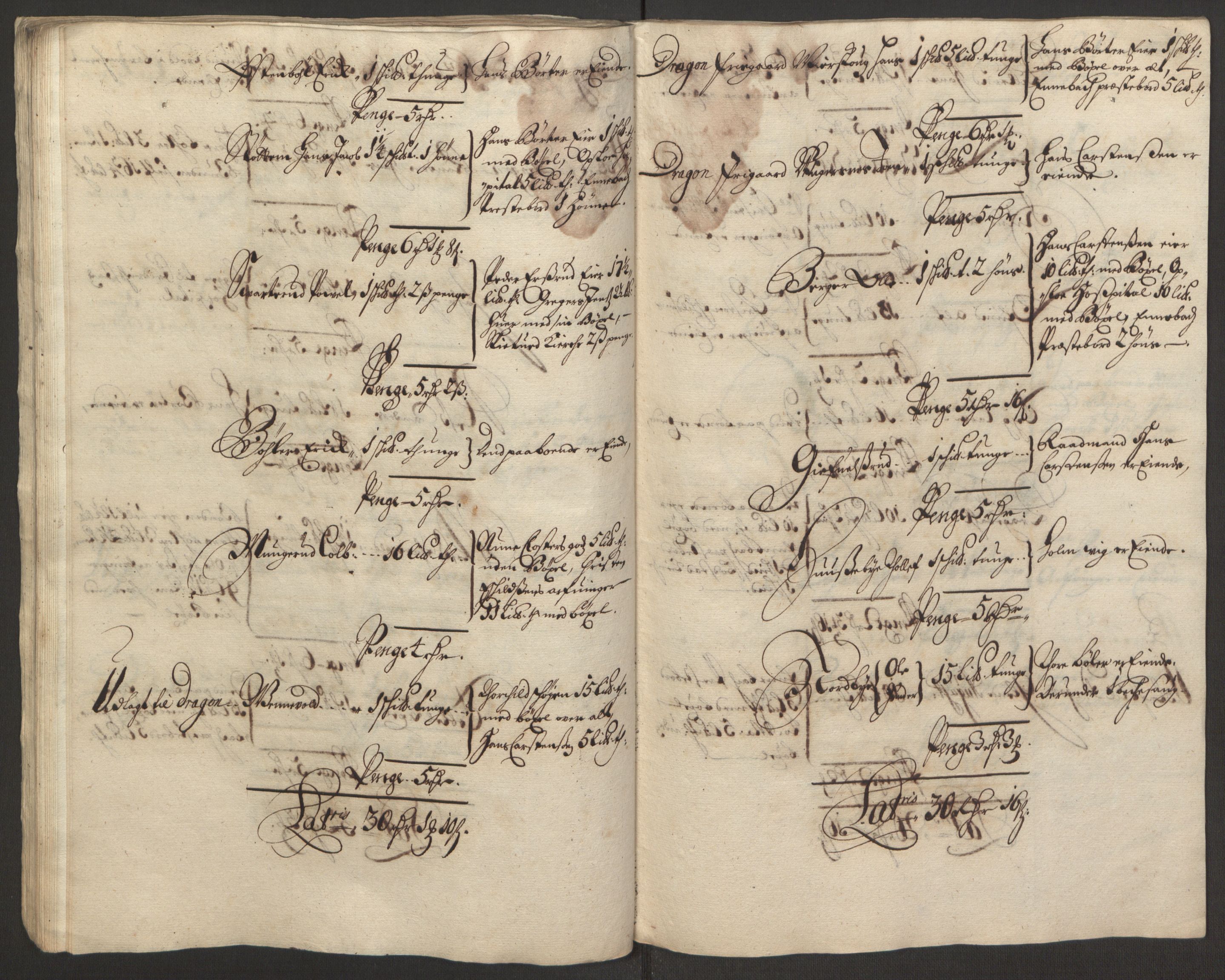 Rentekammeret inntil 1814, Reviderte regnskaper, Fogderegnskap, AV/RA-EA-4092/R11/L0579: Fogderegnskap Nedre Romerike, 1694-1695, p. 327
