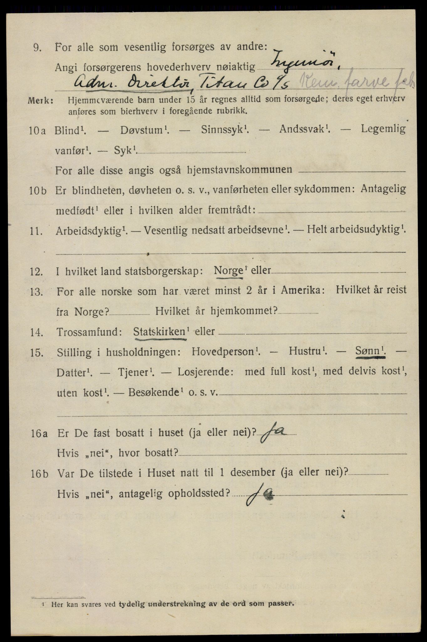 SAO, 1920 census for Fredrikstad, 1920, p. 12154