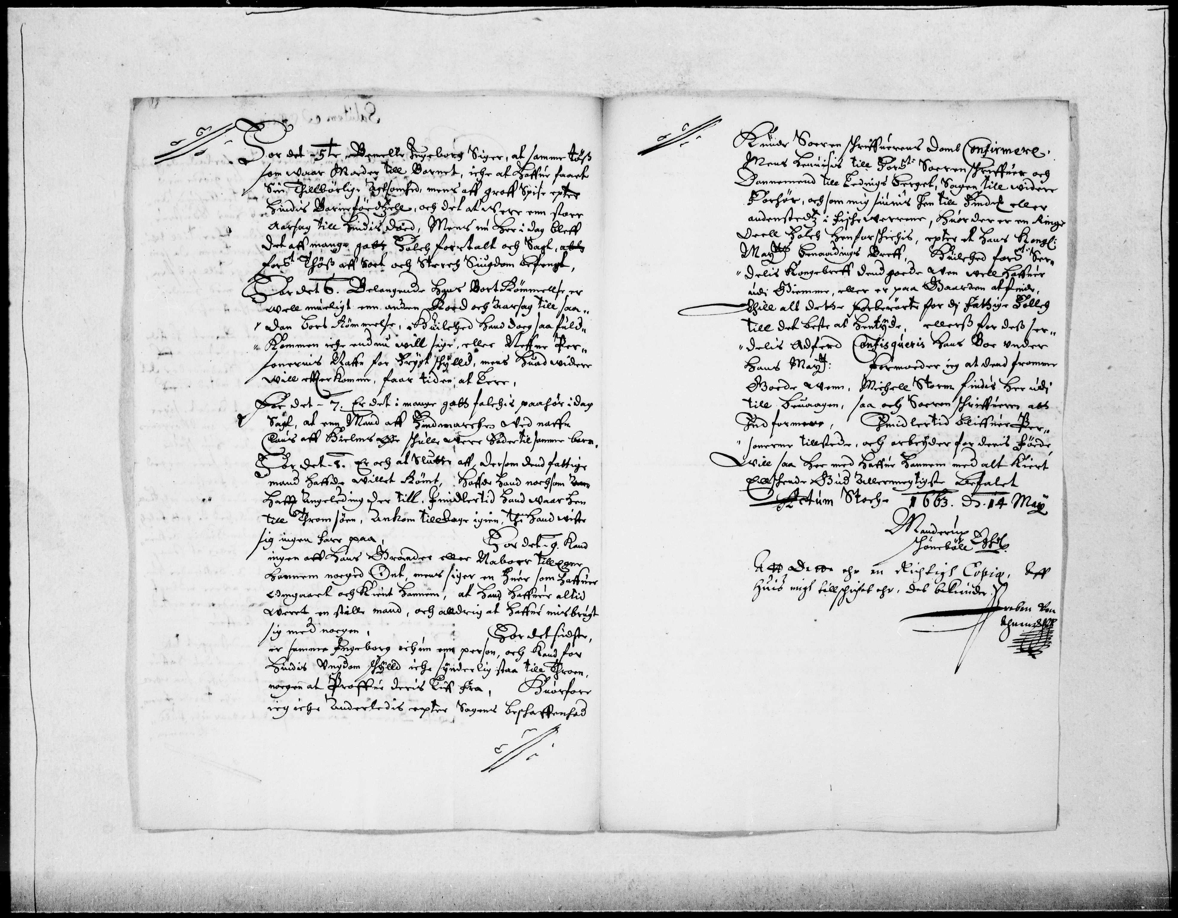 Danske Kanselli 1572-1799, AV/RA-EA-3023/F/Fc/Fcc/Fcca/L0023: Norske innlegg 1572-1799, 1662-1664, p. 72