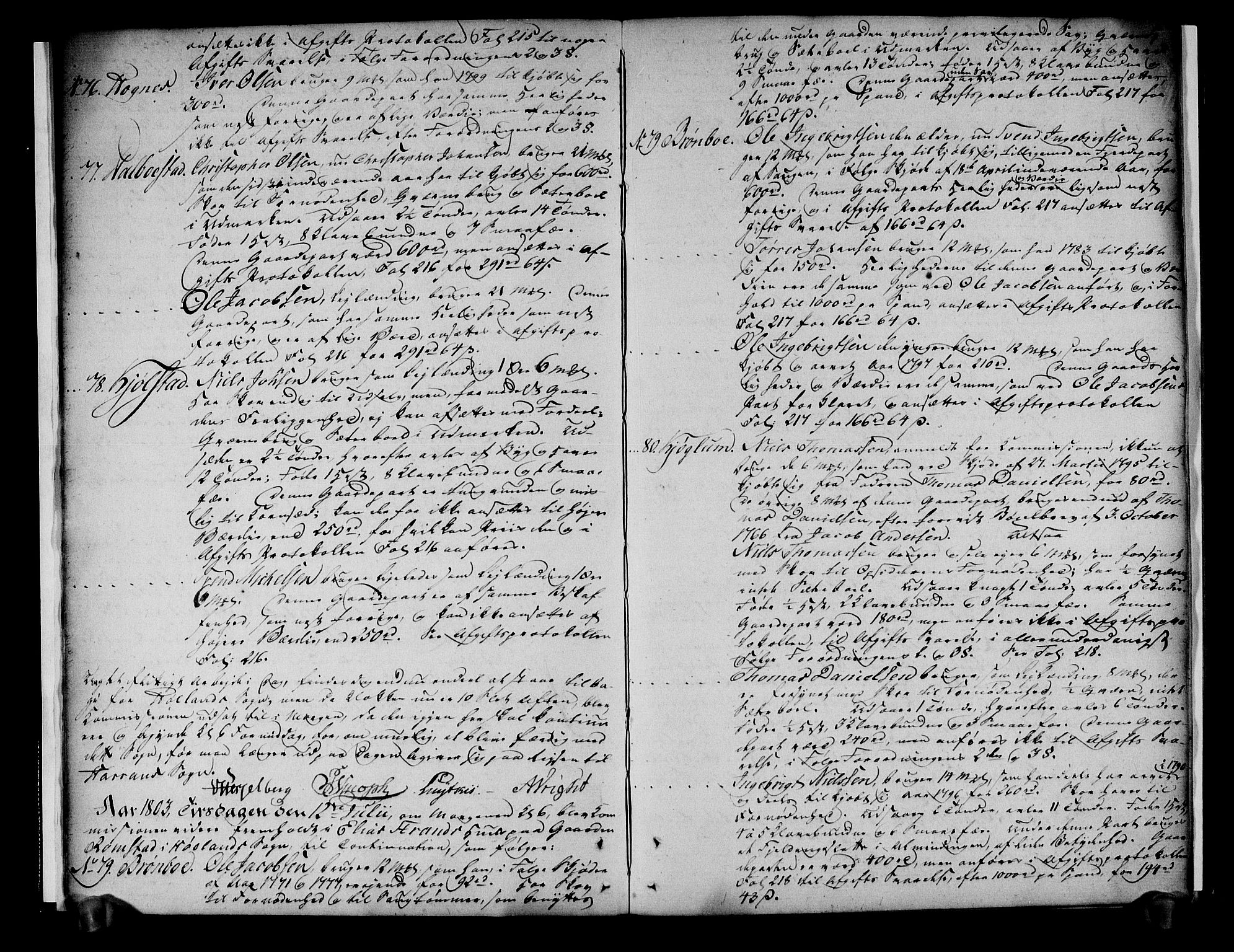 Rentekammeret inntil 1814, Realistisk ordnet avdeling, AV/RA-EA-4070/N/Ne/Nea/L0153: Namdalen fogderi. Deliberasjonsprotokoll, 1803, p. 6